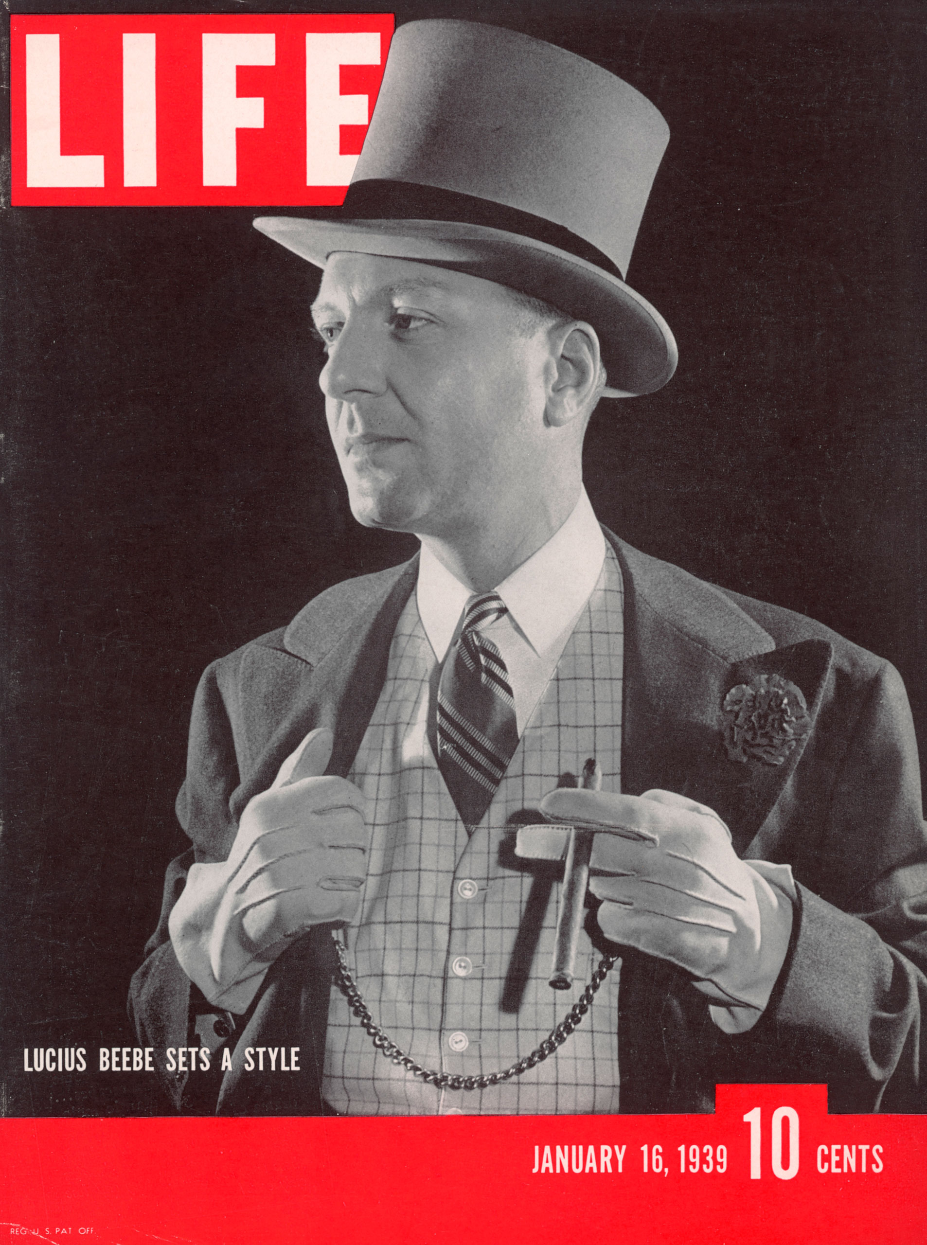 January 16, 1939 cover of LIFE magazine.