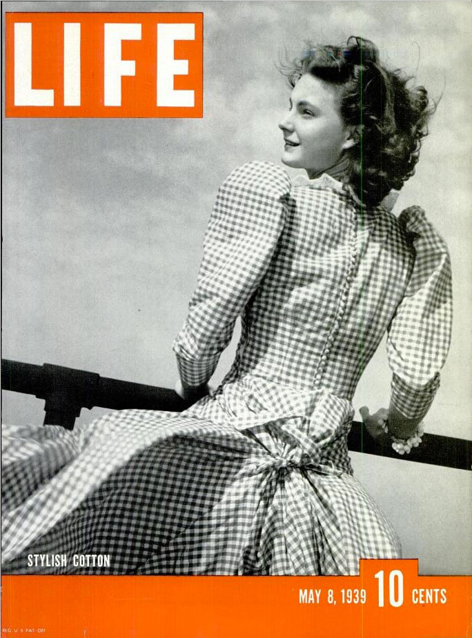 May 8, 1939 cover of LIFE magazine.