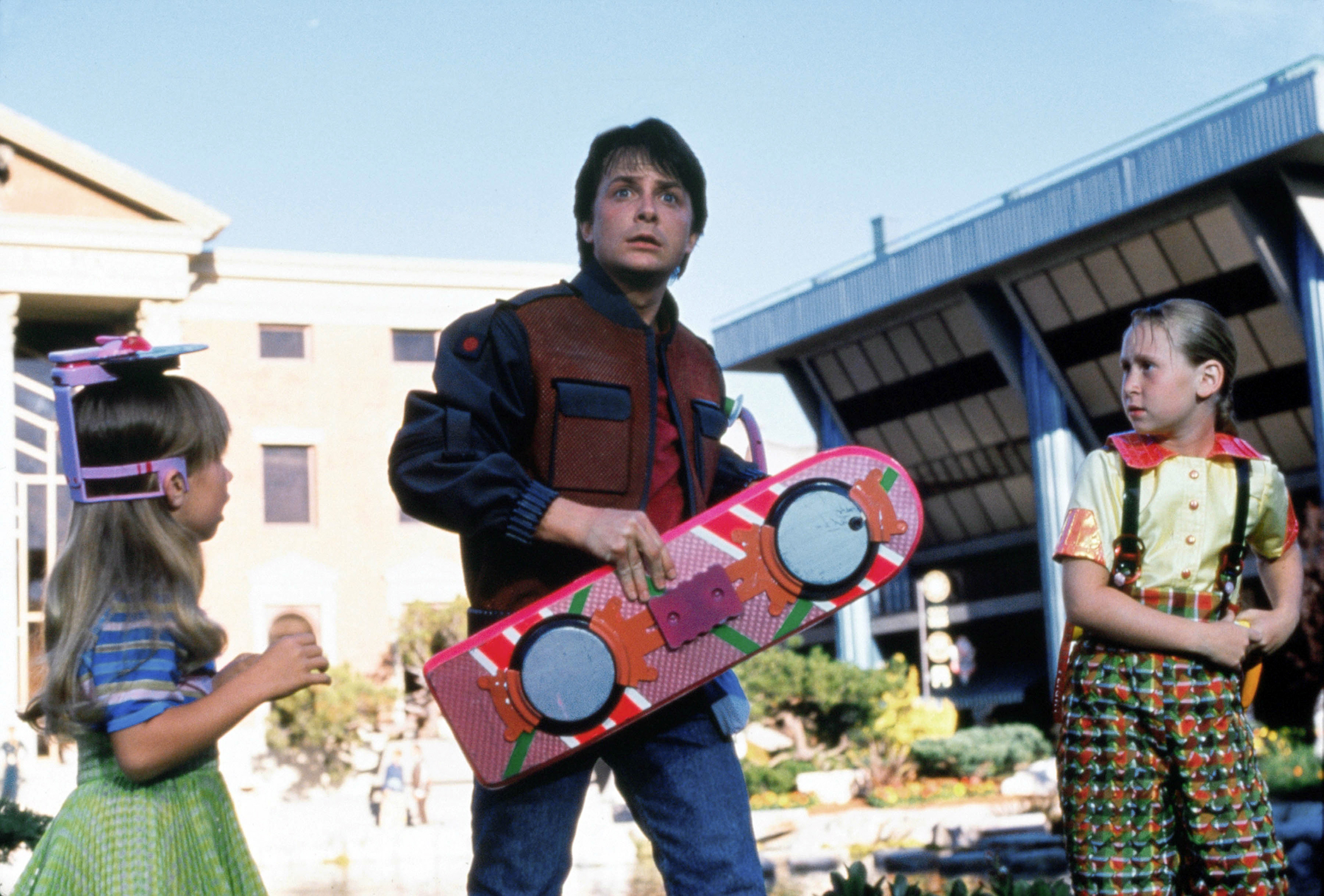 Michael J. Fox in Back To The Future II (1989)