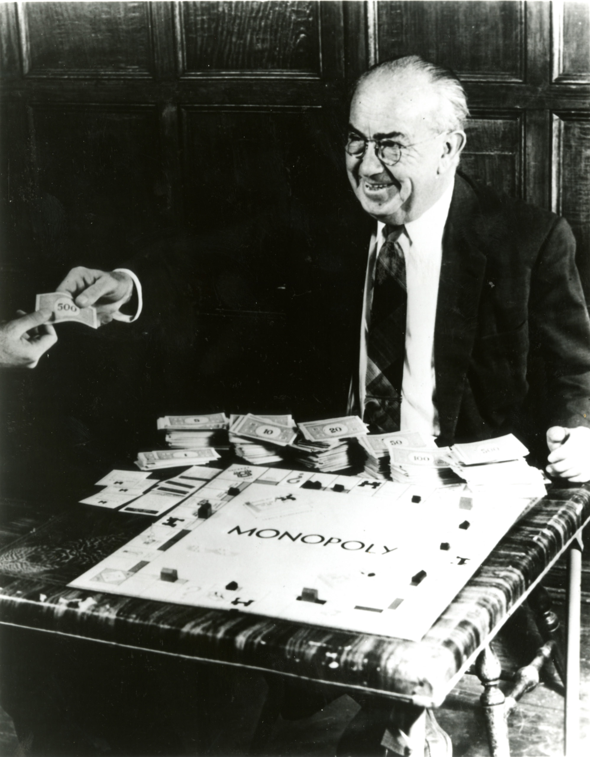 Charles Darrow, inventor of the Monopoly board game.