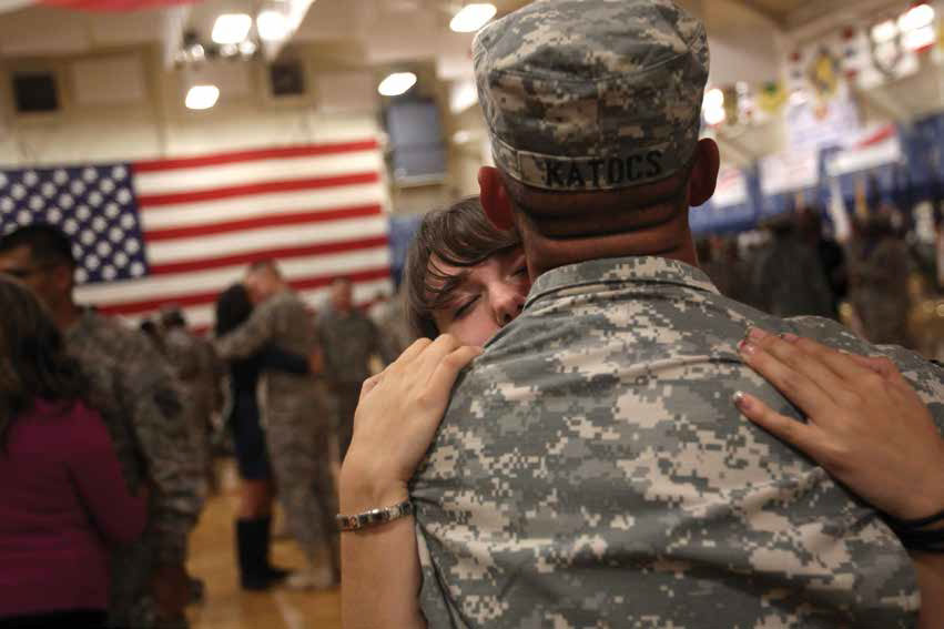 Soldiers Return To Fort Carson After Seven-Month Deployment In Iraq