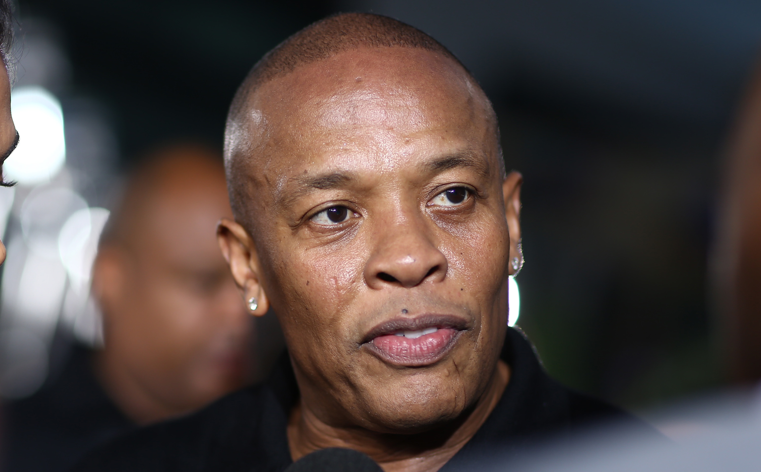 Dr. Dre arrives at the Los Angeles premiere of <i>Straight Outta Compton</i> at the Microsoft Theater on Aug. 10, 2015 (John Salangsang—Invision/AP)