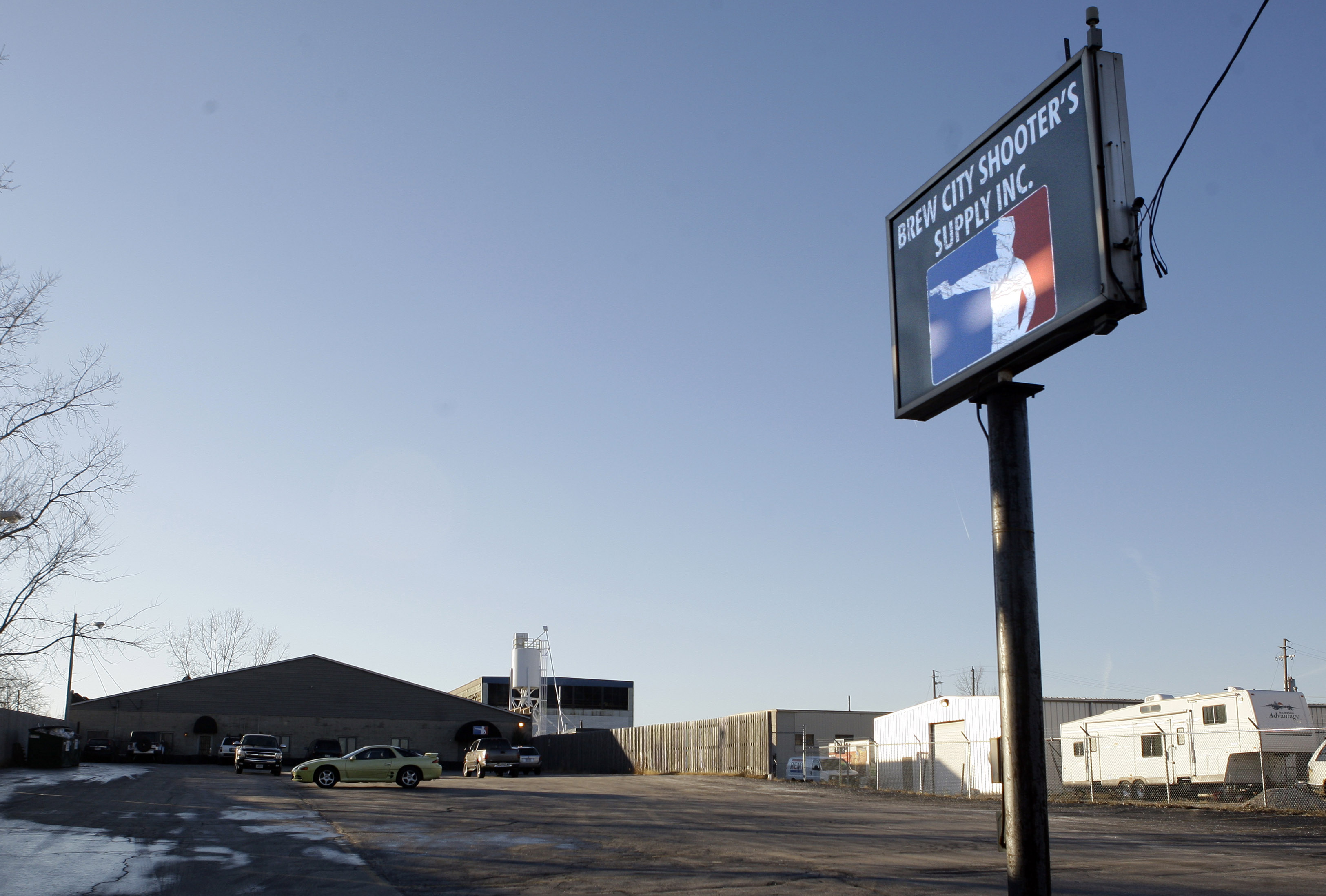 Brew City Shooter's Supply Inc., formerly known as Badger Guns, in Milwaukee, on Jan. 10, 2011. (Mike De Sisti—AP)