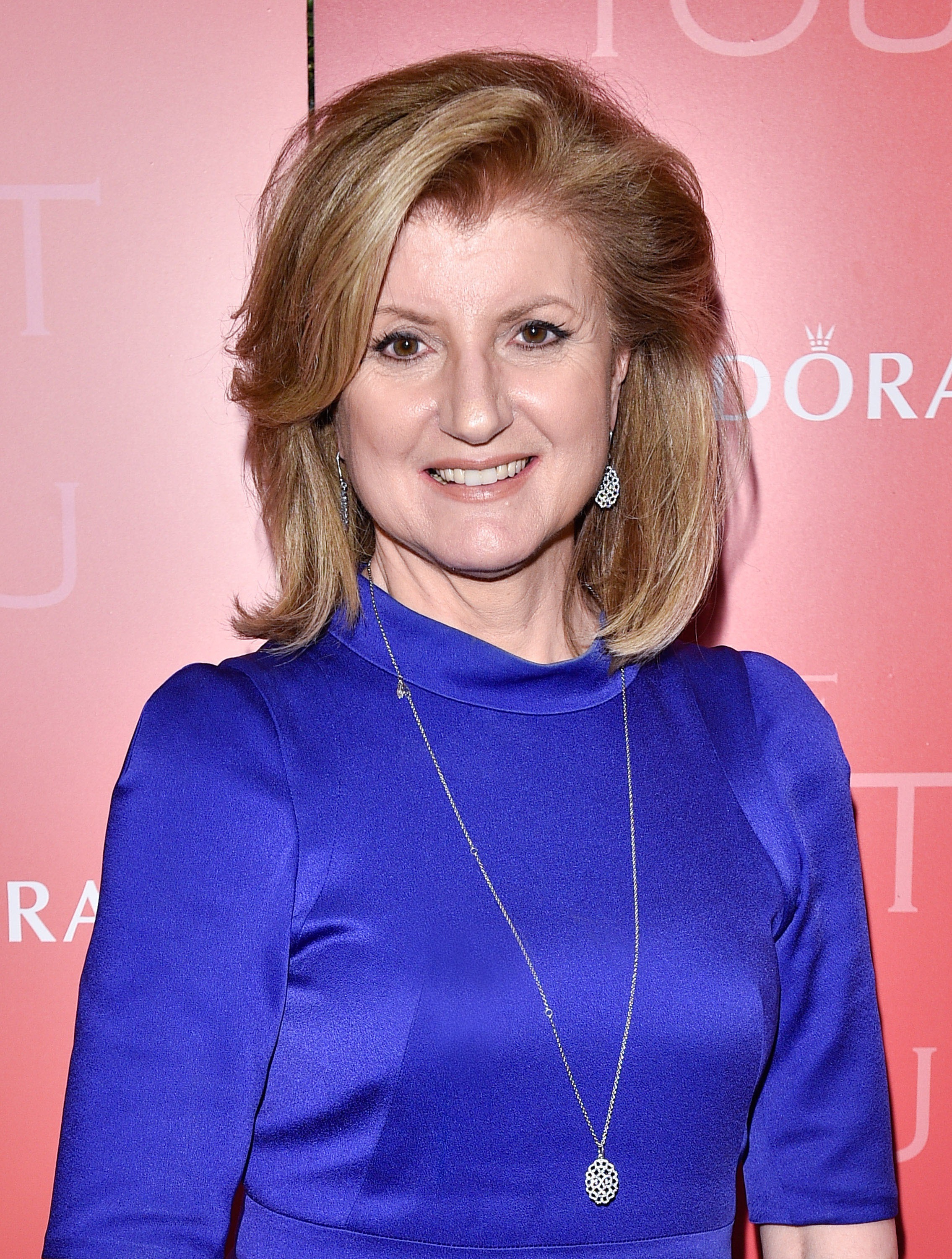 Arianna Huffington at Unique Lives event in Toronto on June 1, 2015.