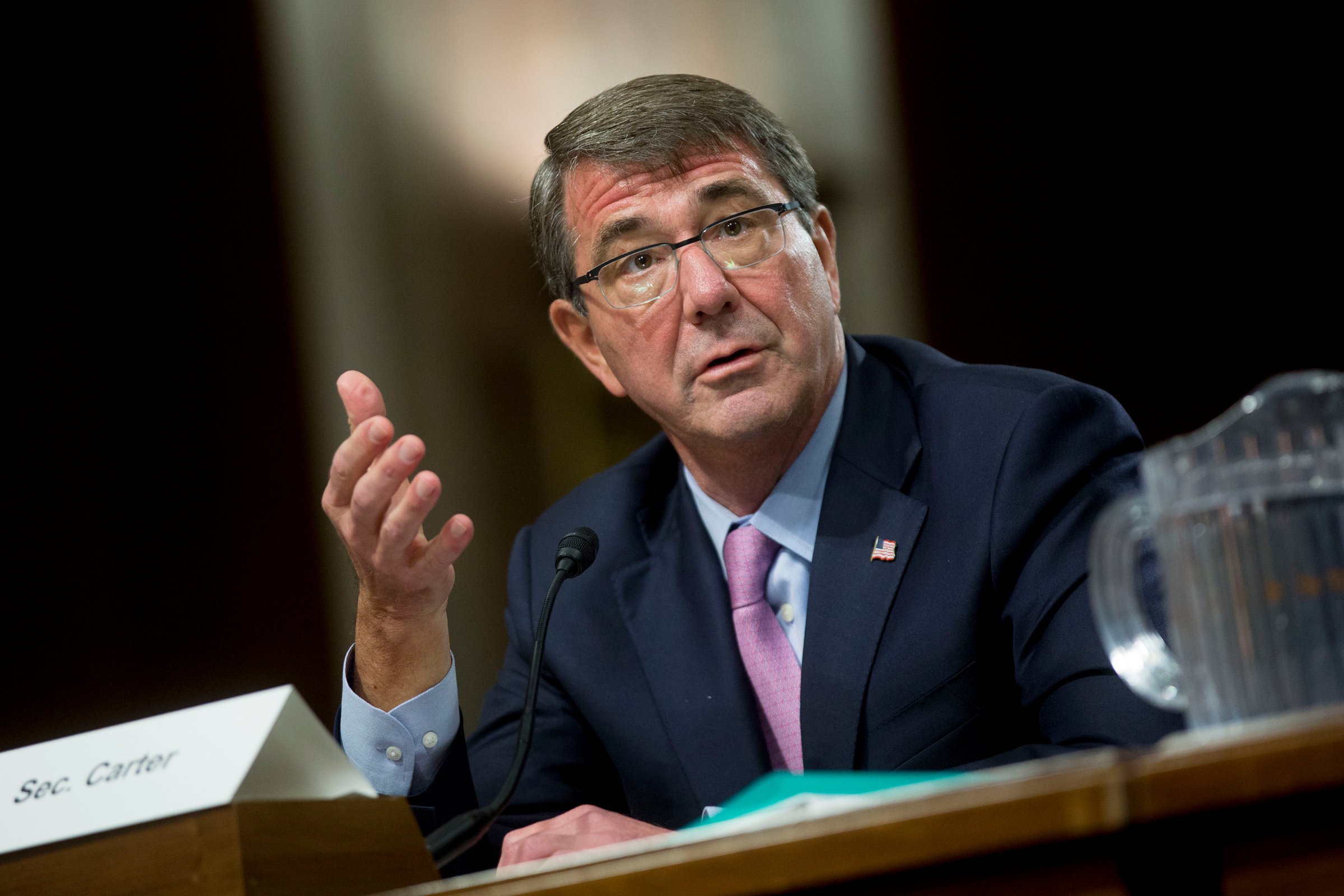 Defense Secretary Ashton Carter Testifies On Middle East Middle East Policy