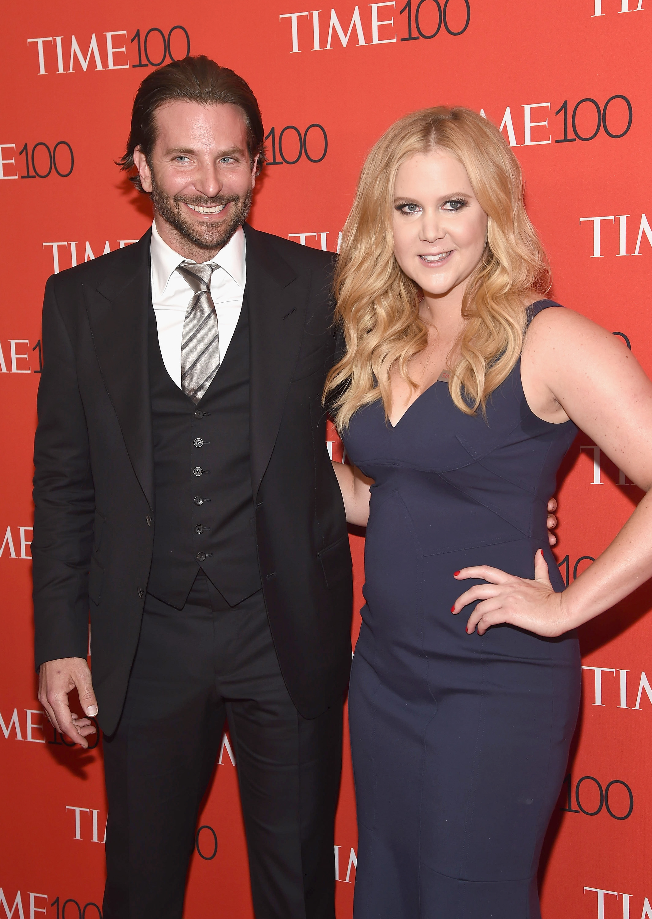 Bradley Cooper and Amy Schumer at TIME 100 Gala in New York City on April 21, 2015.