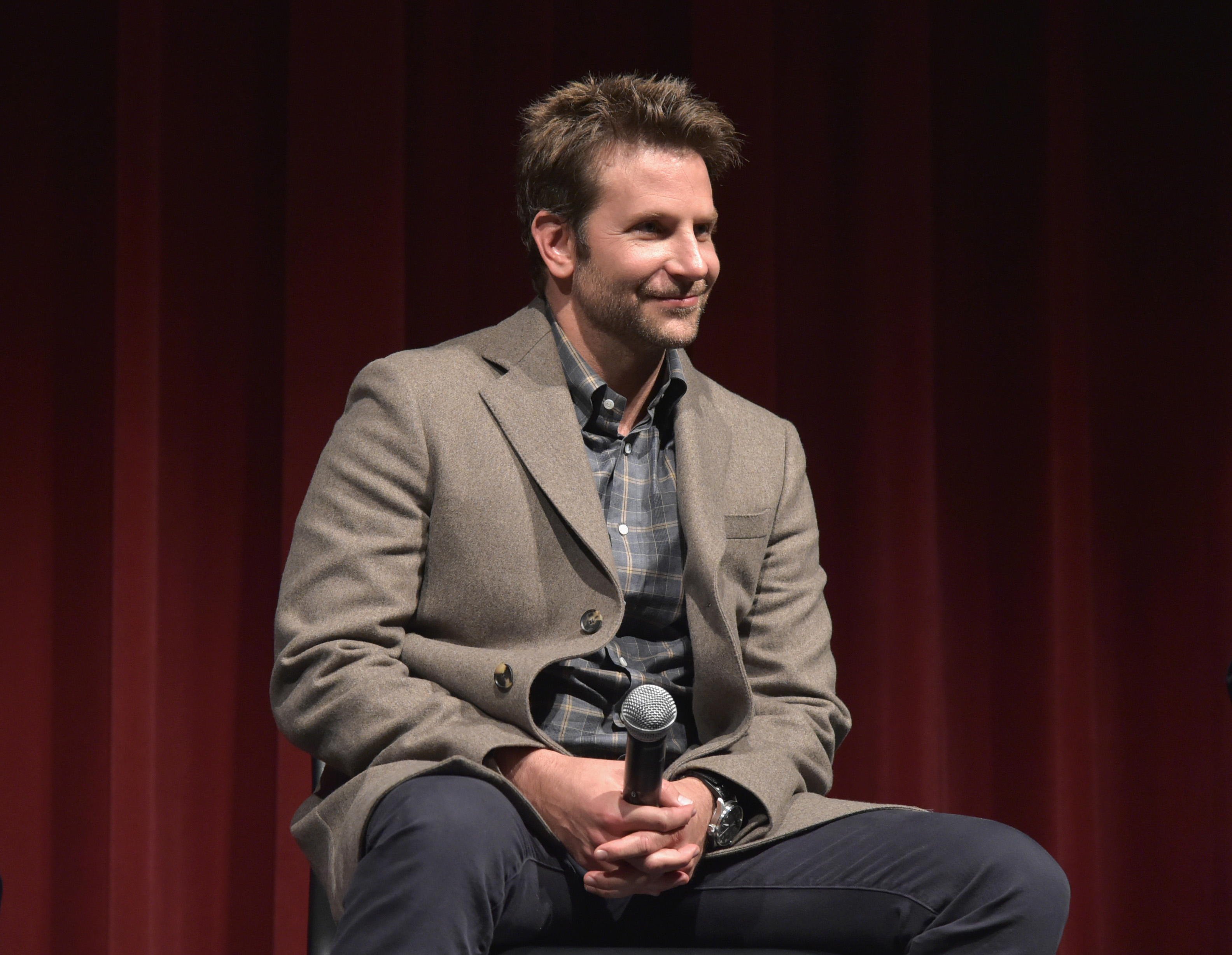 Bradley Cooper on Oct. 18, 2015 in New York City. (Theo Wargo—Getty Images)