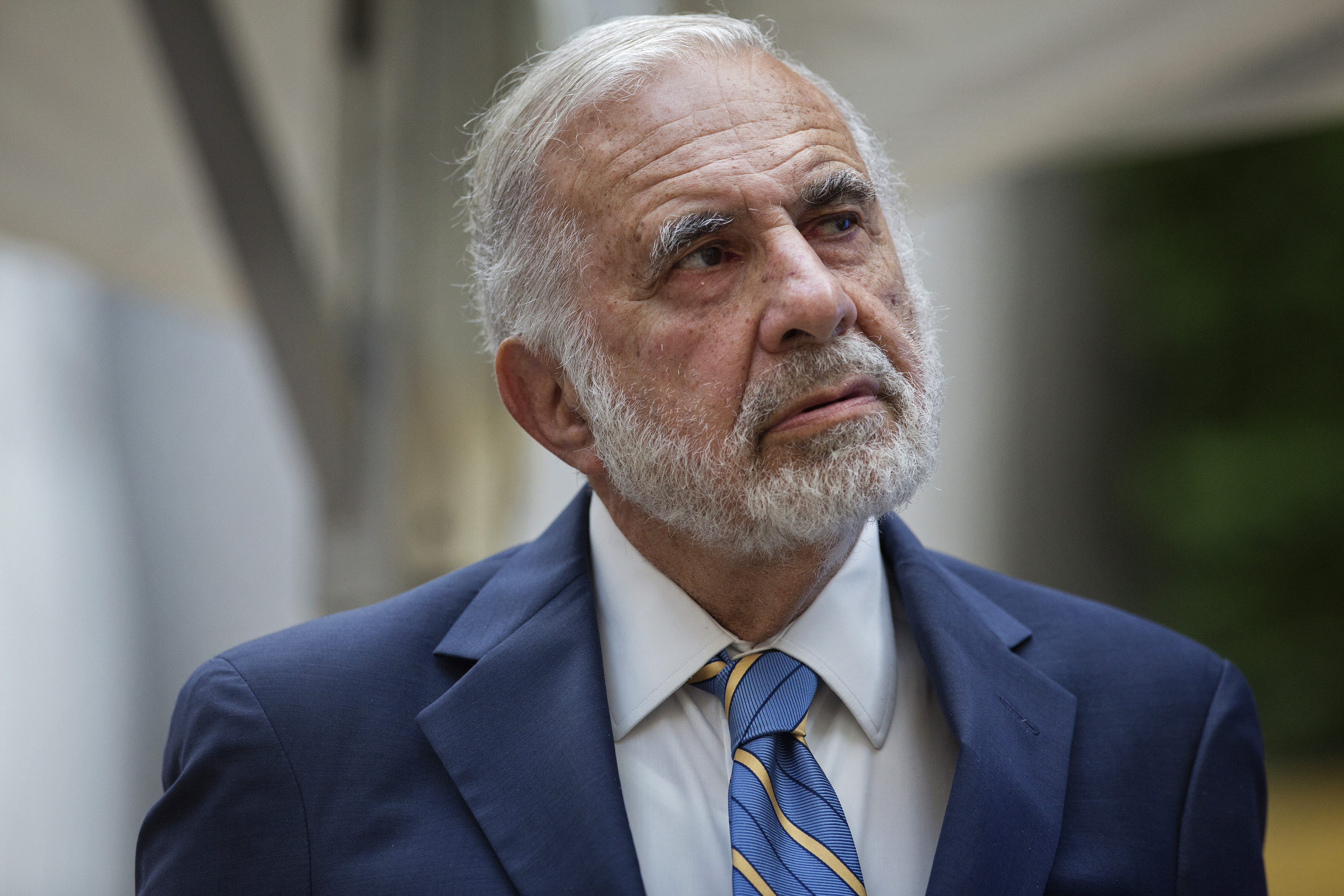 Carl Icahn attends a charity event in New York on May 19, 2015. (Victor J. Blue–Bloomberg/Getty Images)