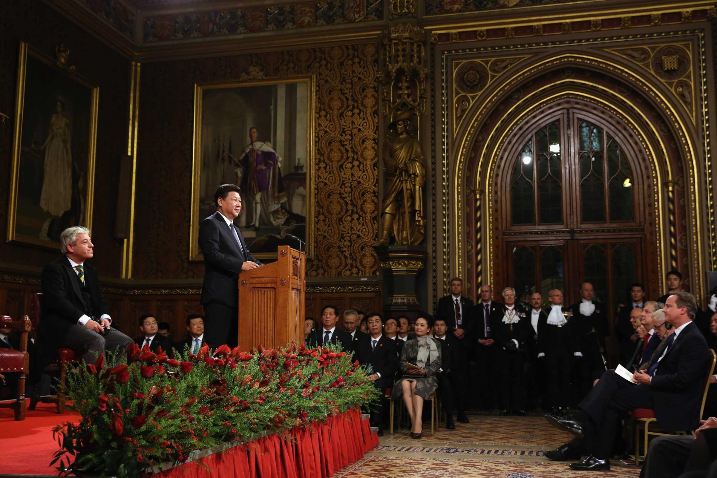 China President Xi UK visit