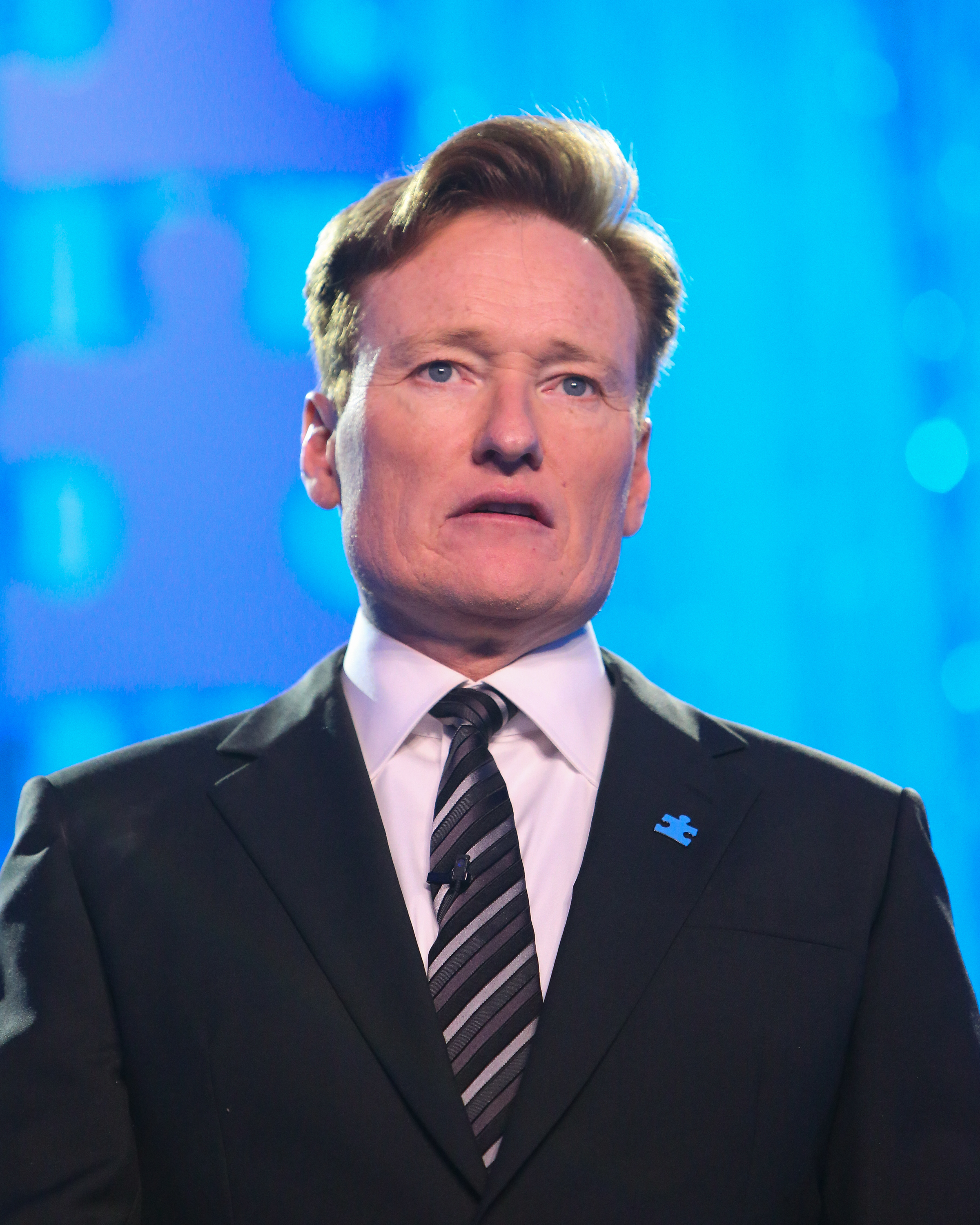 Conan O'Brien at the Autism Speaks To Los Angeles Celebrity Chef Gala in Santa Monica, Calif. on Oct. 8, 2015.