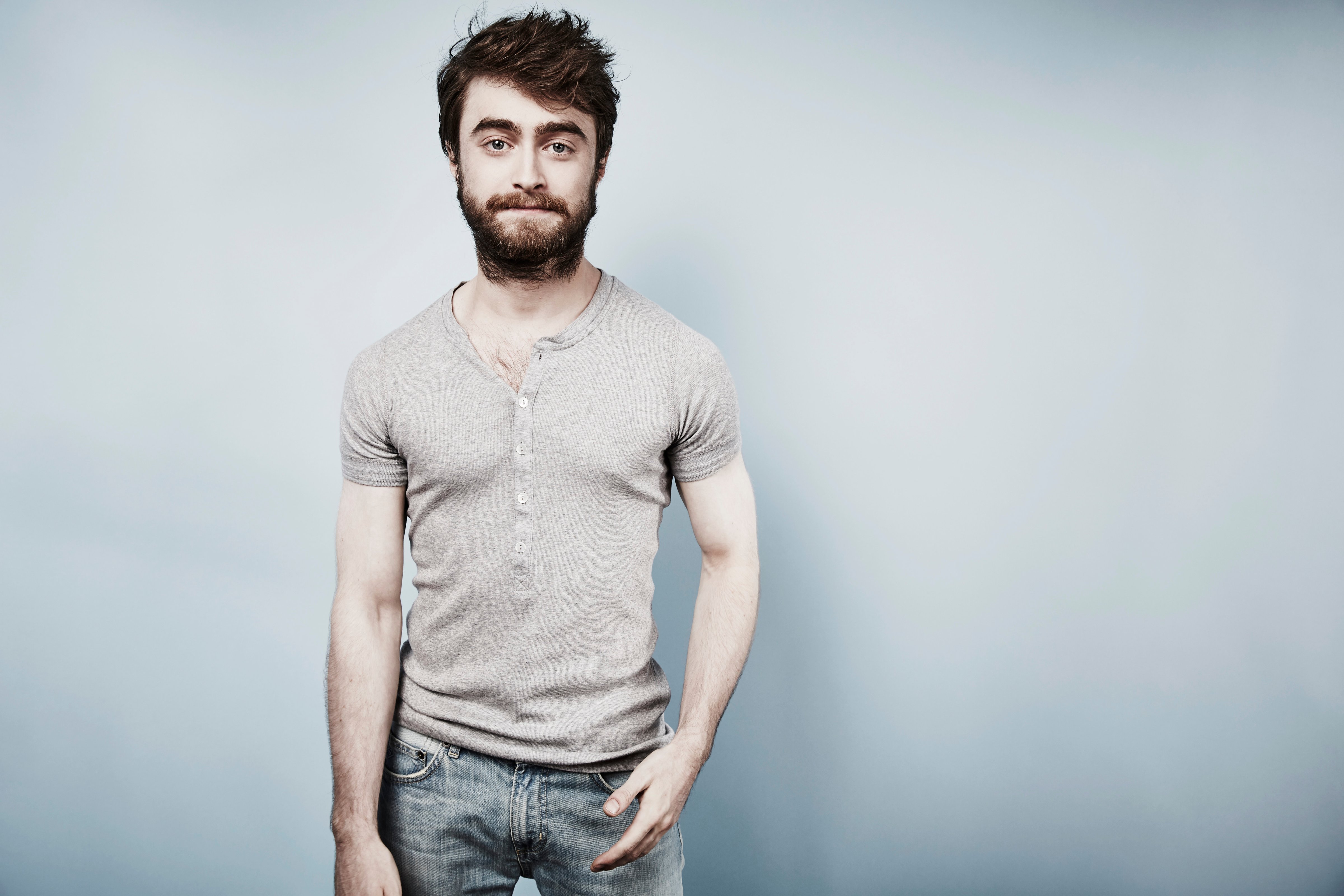 Actor Daniel Radcliffe poses for a portrait in San Diego on July 11, 2015. (Maarten de Boer—Getty Images)