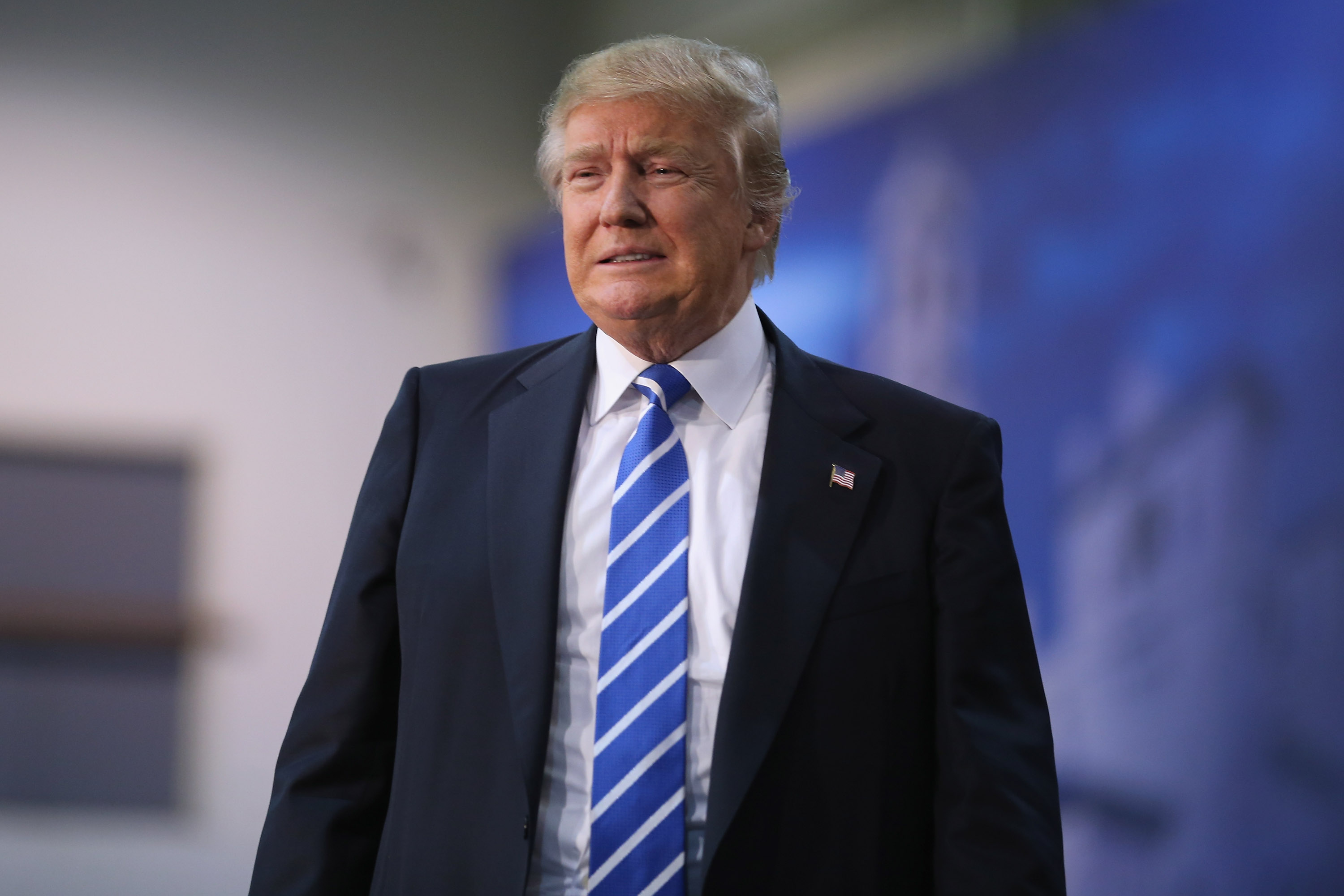 Donald Trump on Oct. 14, 2015 in Richmond, Va. (Chip Somodevilla—Getty Images)