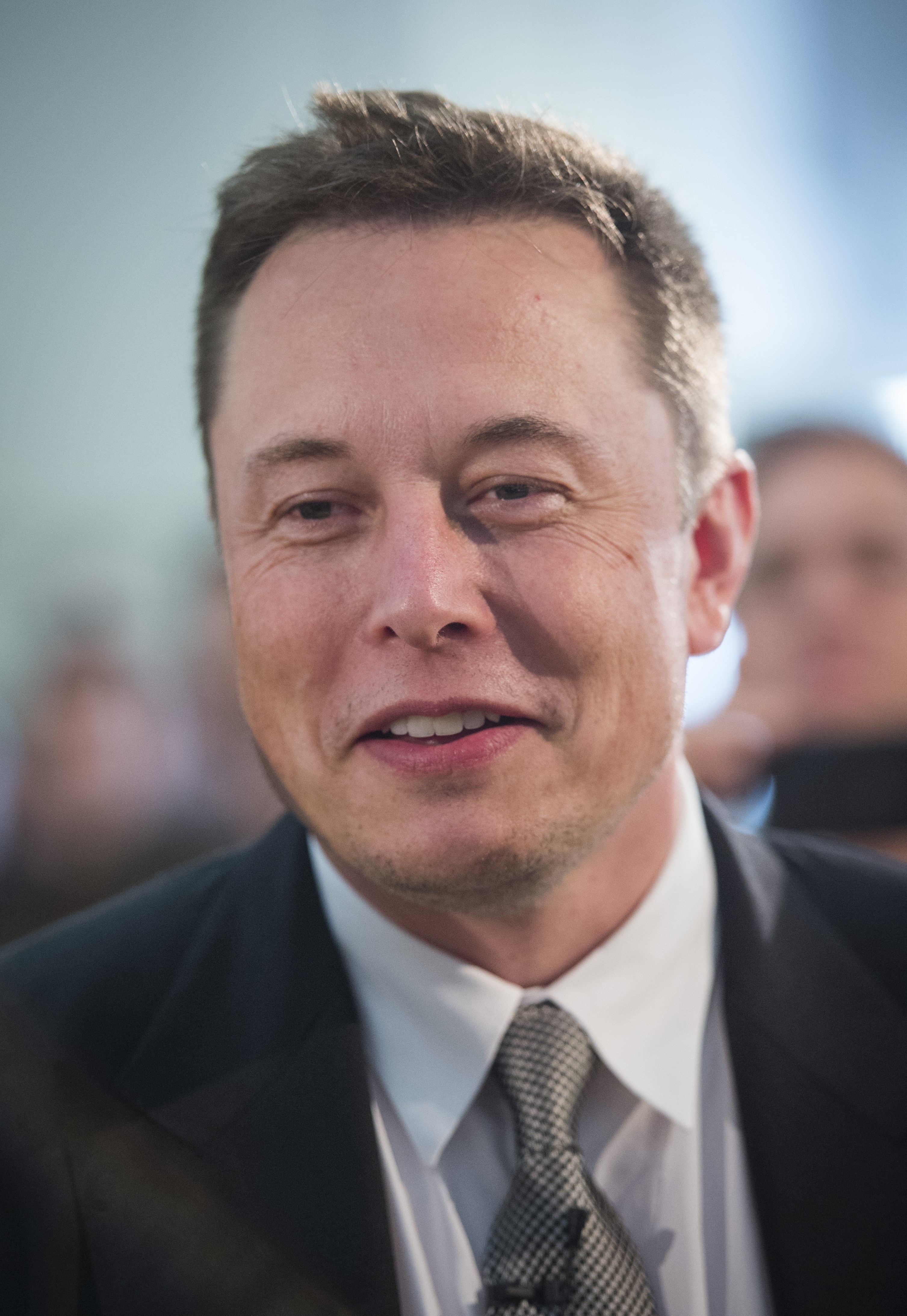 Elon Musk at a seminar hosted by German Economy Minister Sigmar Gabriel in Berlin on Sept. 24, 2015.
