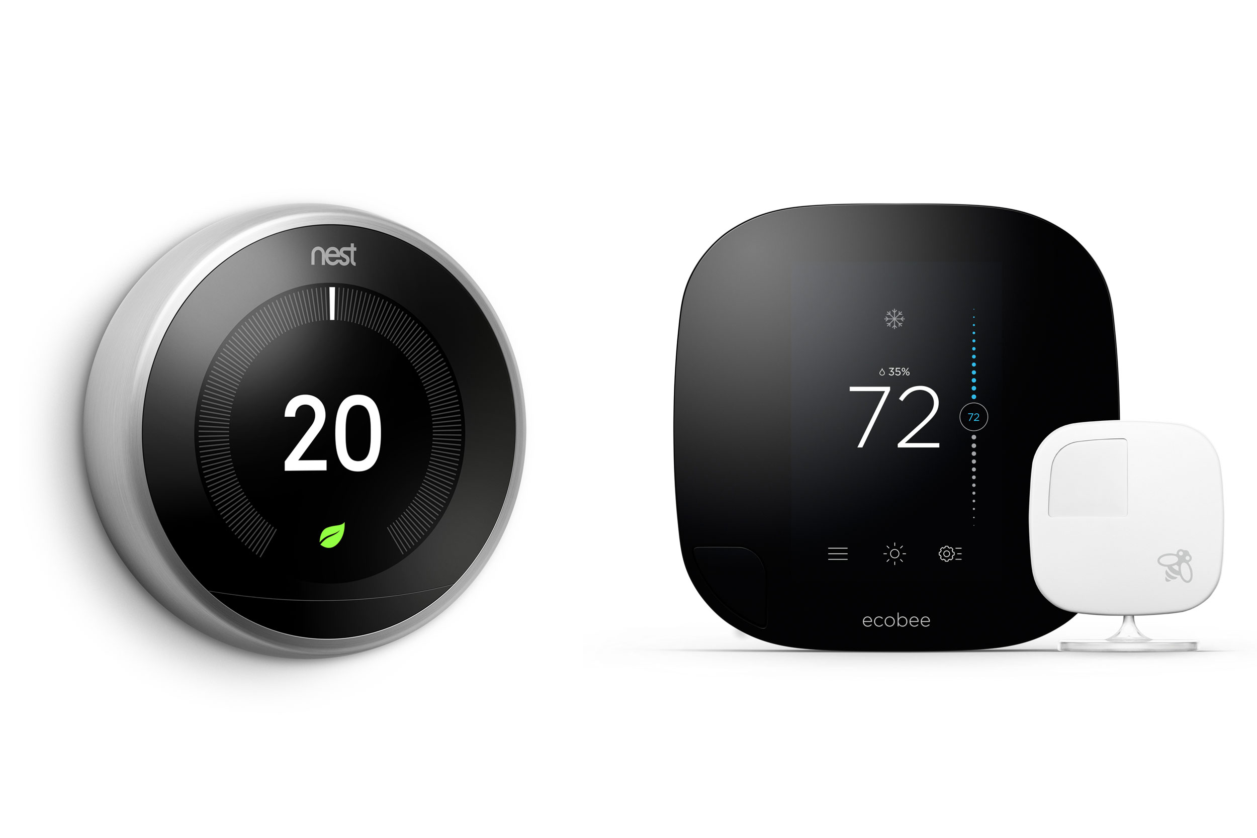 Nest and Ecobee 3 Smart Thermostat