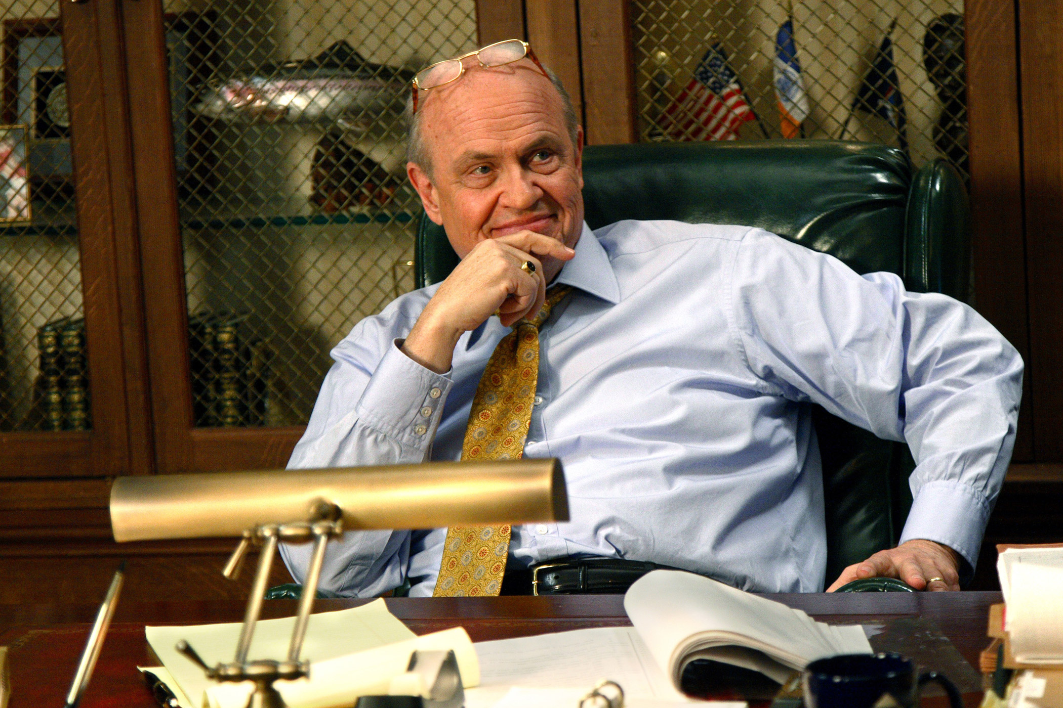 Fred Thompson portrays D.A. Arthur Branch on an episode of the television show 'Law &amp; Order  that aired May 18, 2007.