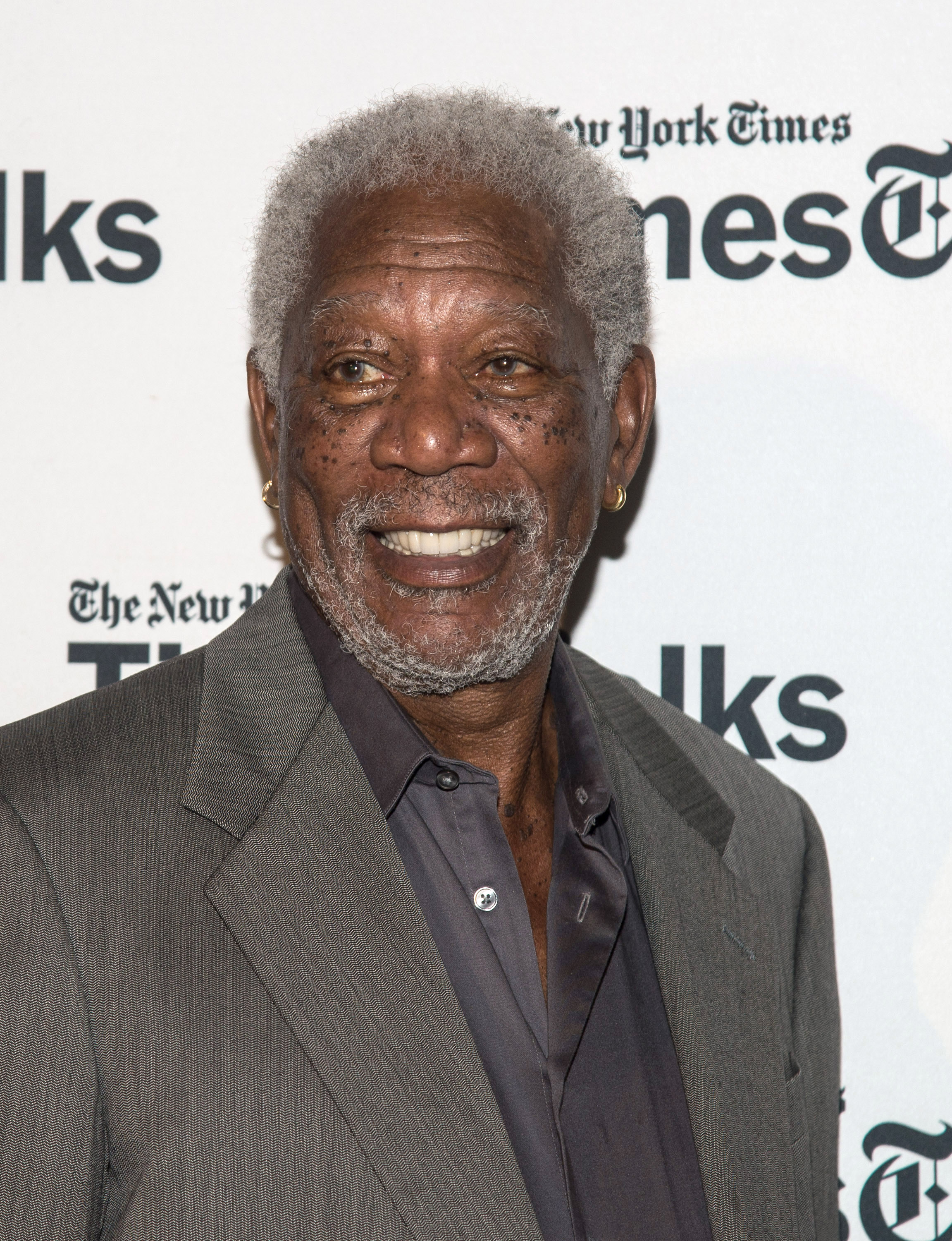 Morgan Freeman attends the Times Talks Presents: An Evening With The Cast Of "Madame Secretary" at Haft Auditorium at FIT on September 29, 2015 in New York City. (Debra L Rothenberg&mdash;Getty Images)