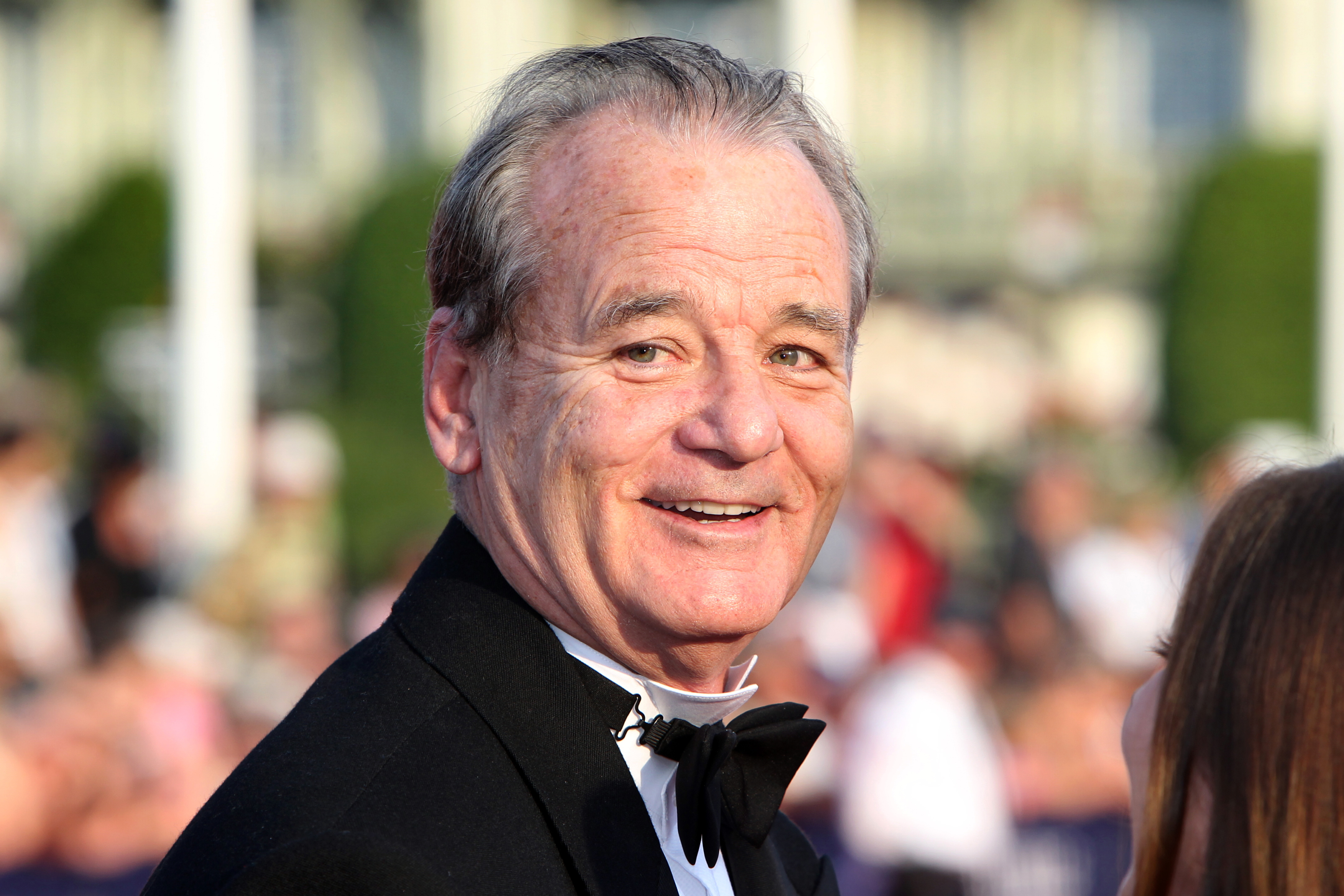 Bill Murray arrives for the screening of the movie 'La couleur des sentiments', at the 37th U.S .Film Festival, in Deauville, France, on Sept. 2, 2011. (Kenzo Tribouillard—AFP/Getty Images)