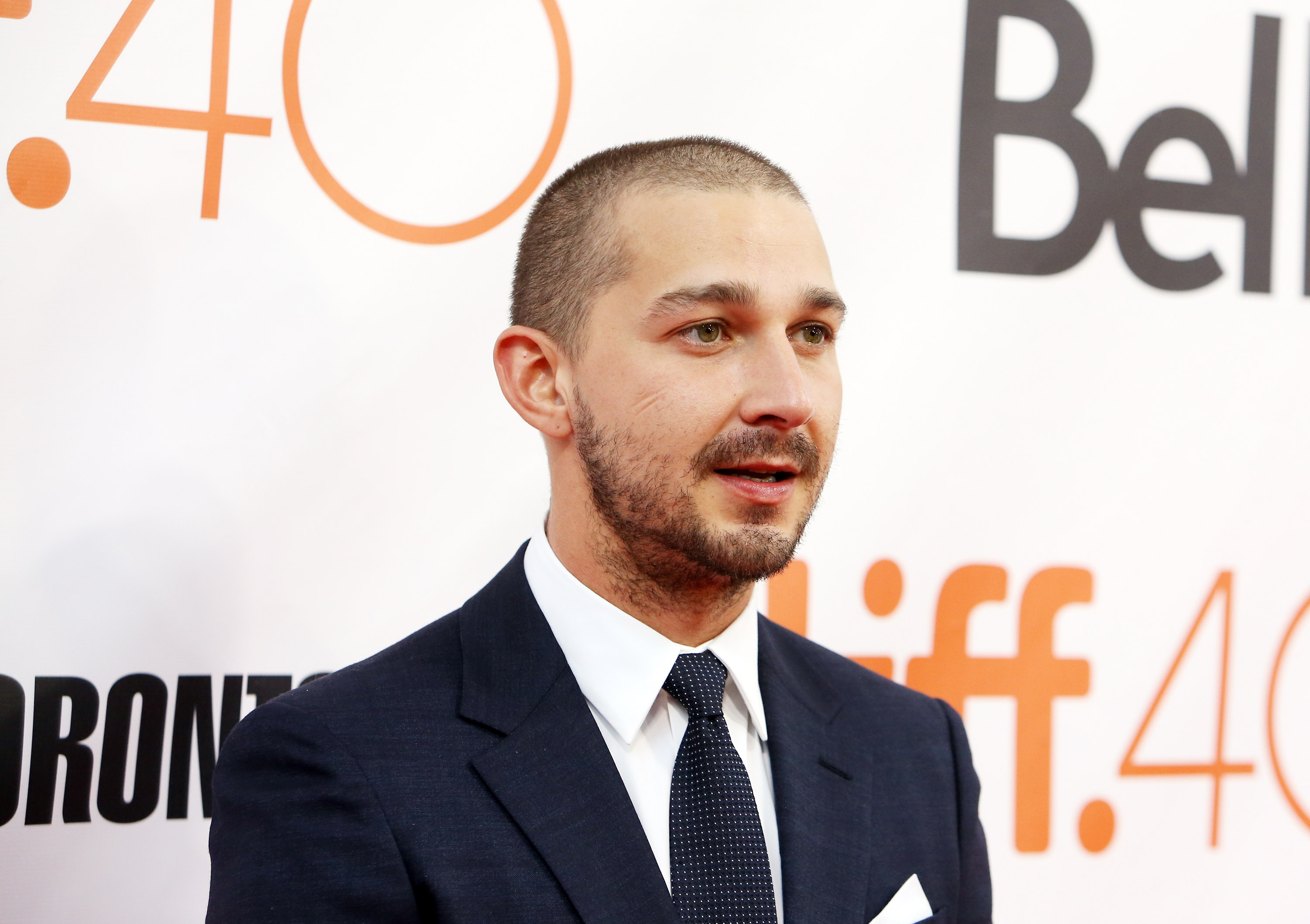 Shia LaBeouf arrives at the 