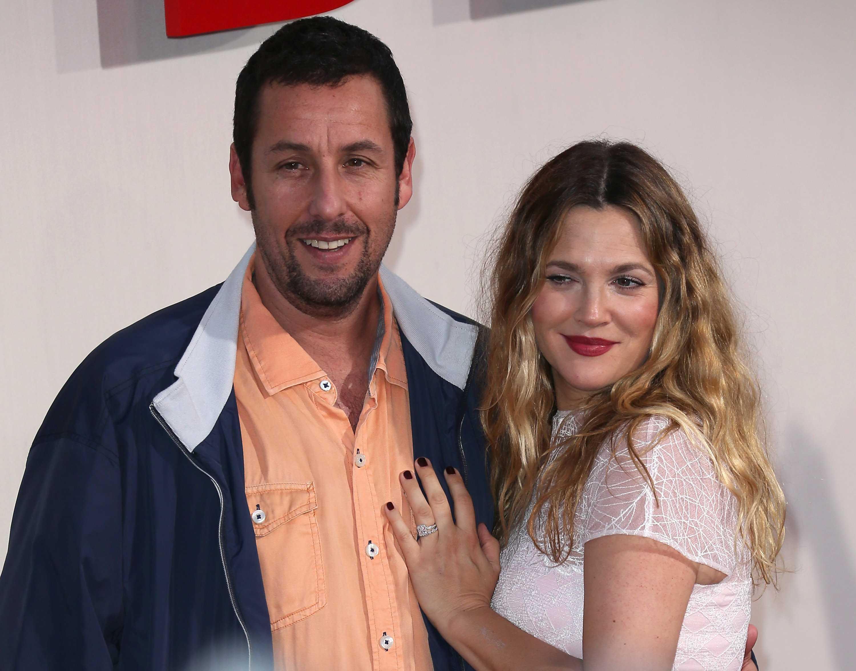 Actors Adam Sandler and Drew Barrymore attend the Los Angeles premiere of "Blended" at the TCL Chinese Theatre on May 21, 2014 in Hollywood, California. (David Livingston—;Getty Images)