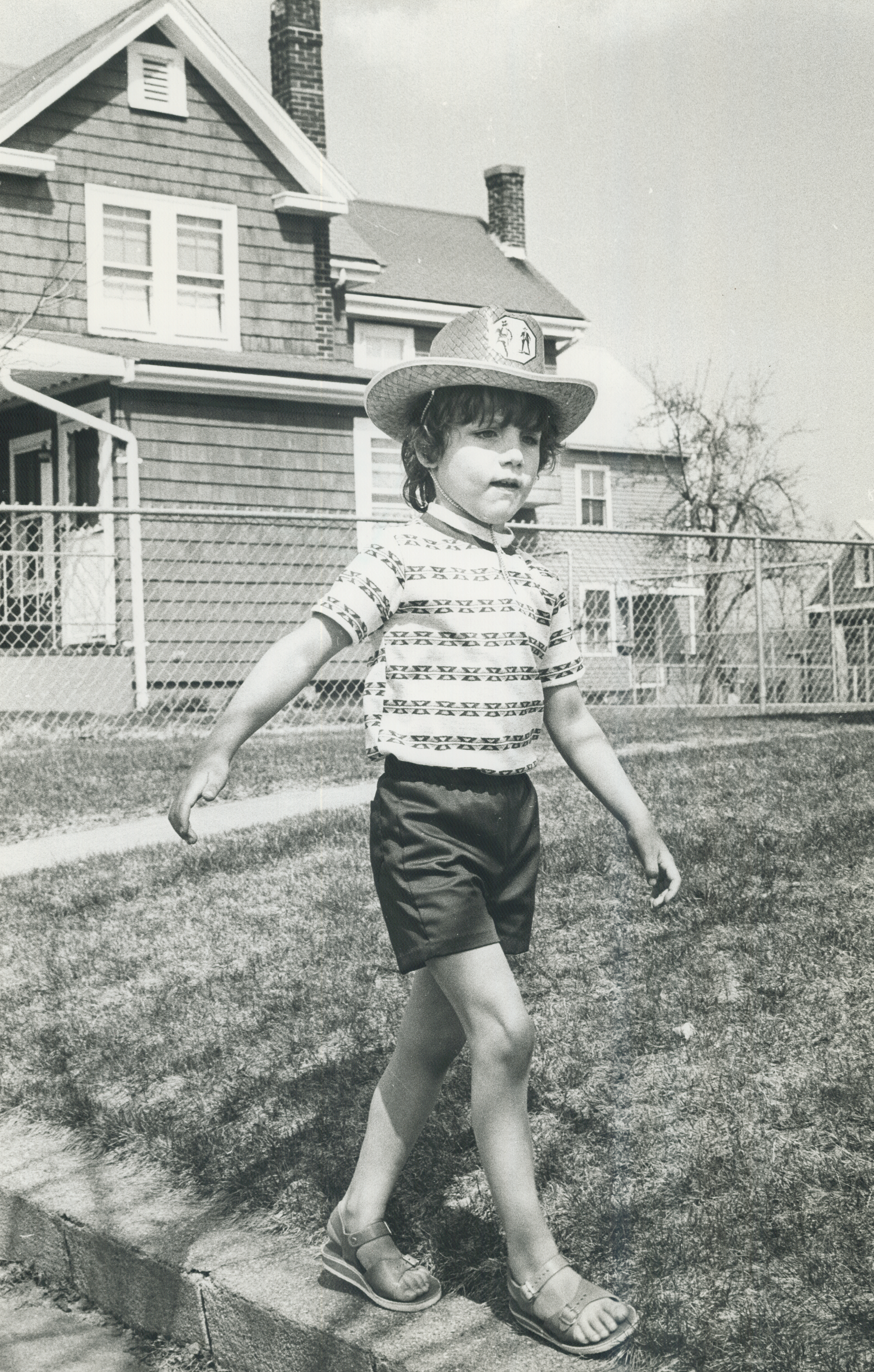 Justin Trudeau at Winchester, MA in 1977.