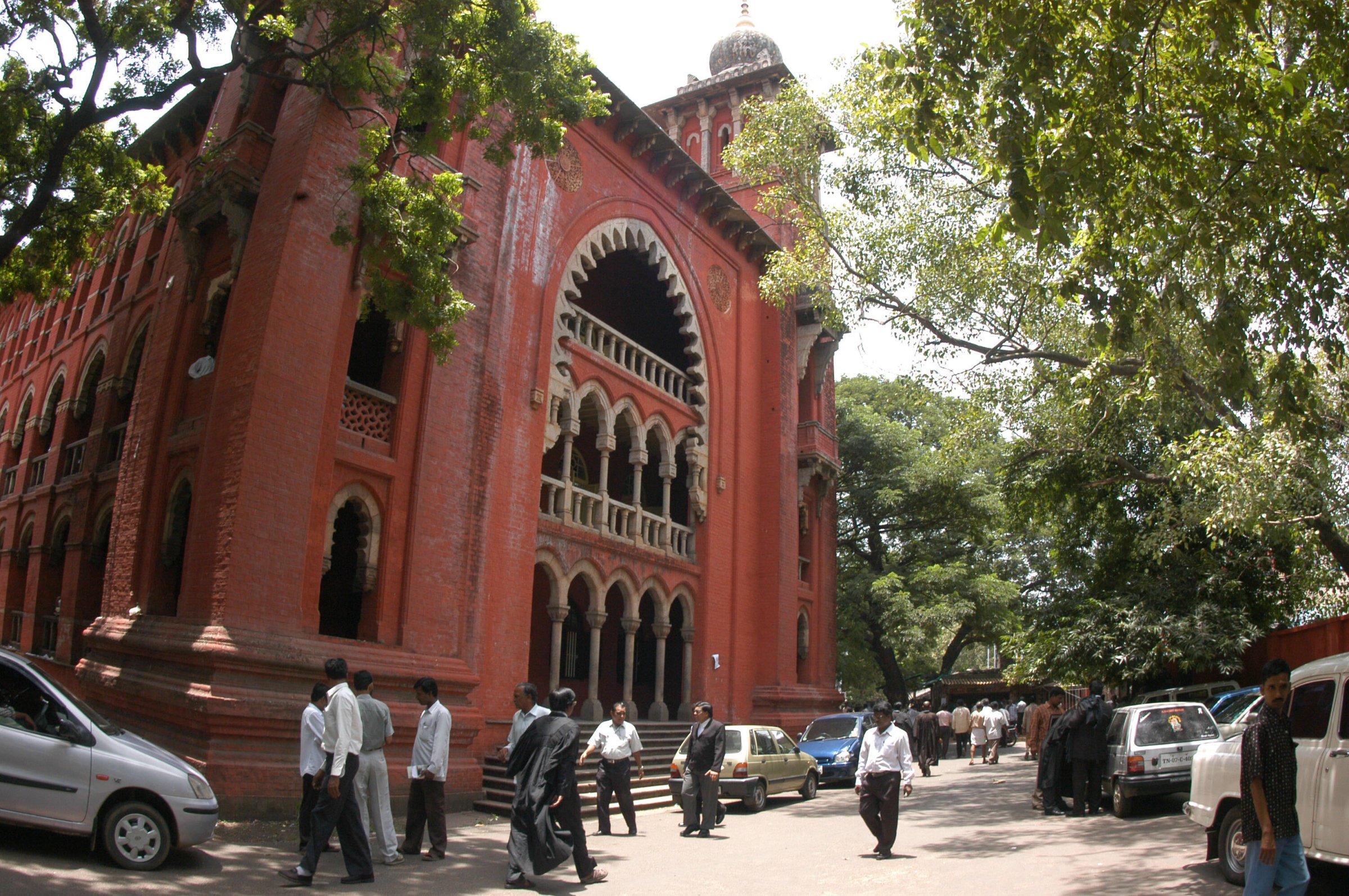 View of the Chennai High Court in Chennai, Tamil Nadu, India ( for the State of the States )