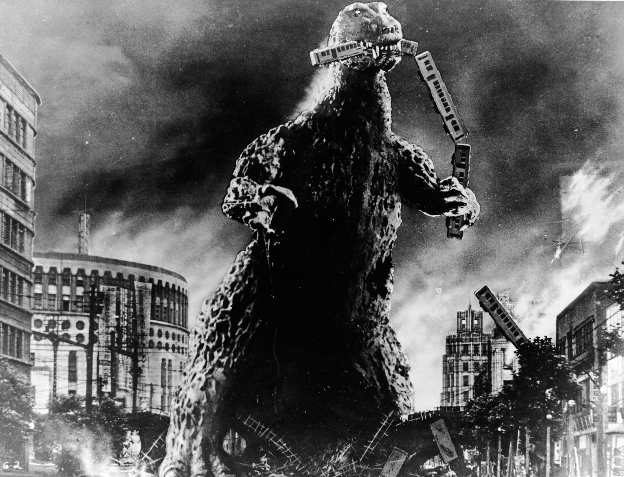 Godzilla from Godzilla, 1954.