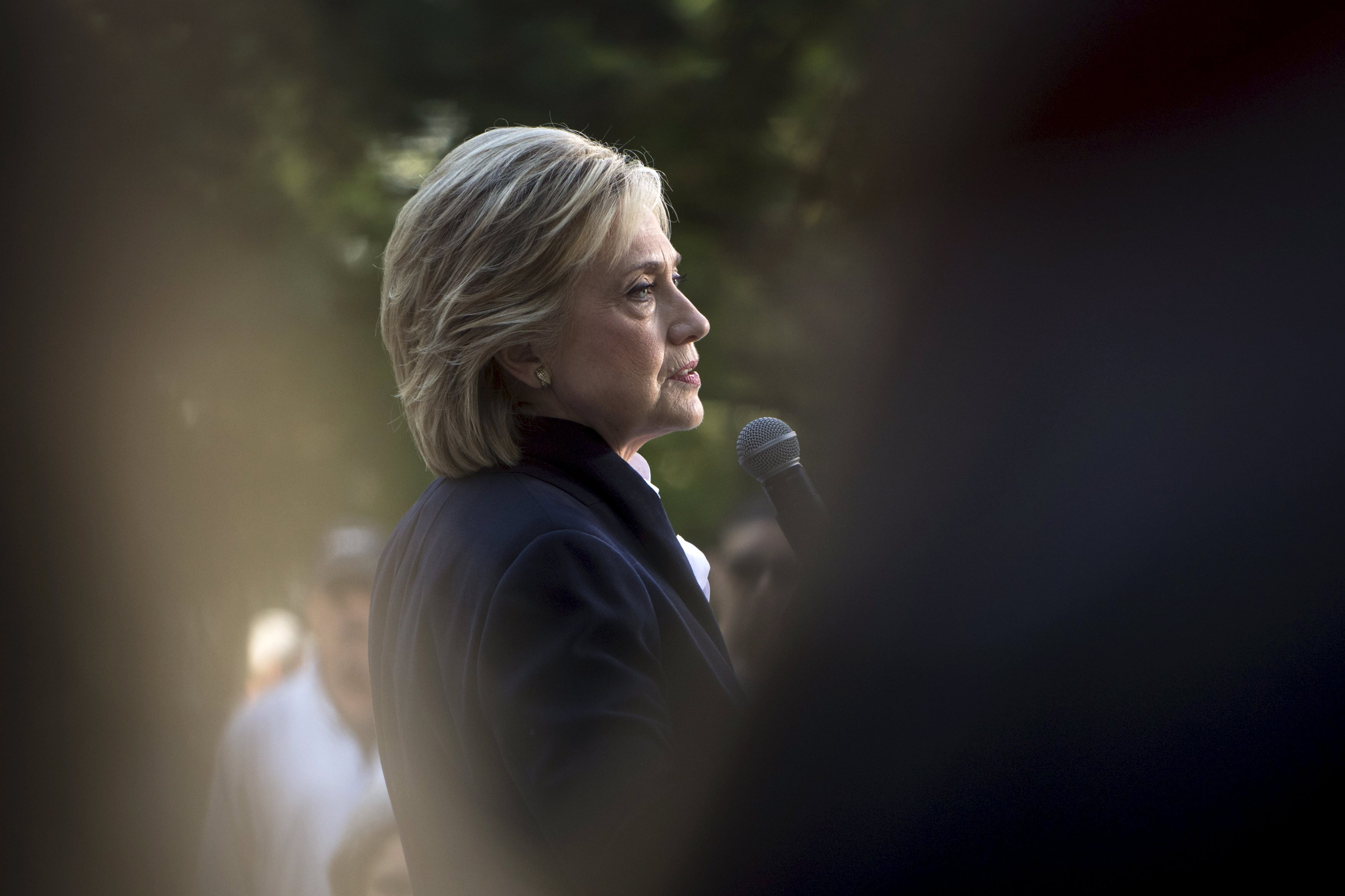 Hillary Clinton on Oct. 7, 2015 in Mt Vernon, Iowa. (Scott Morgan—Reuters)