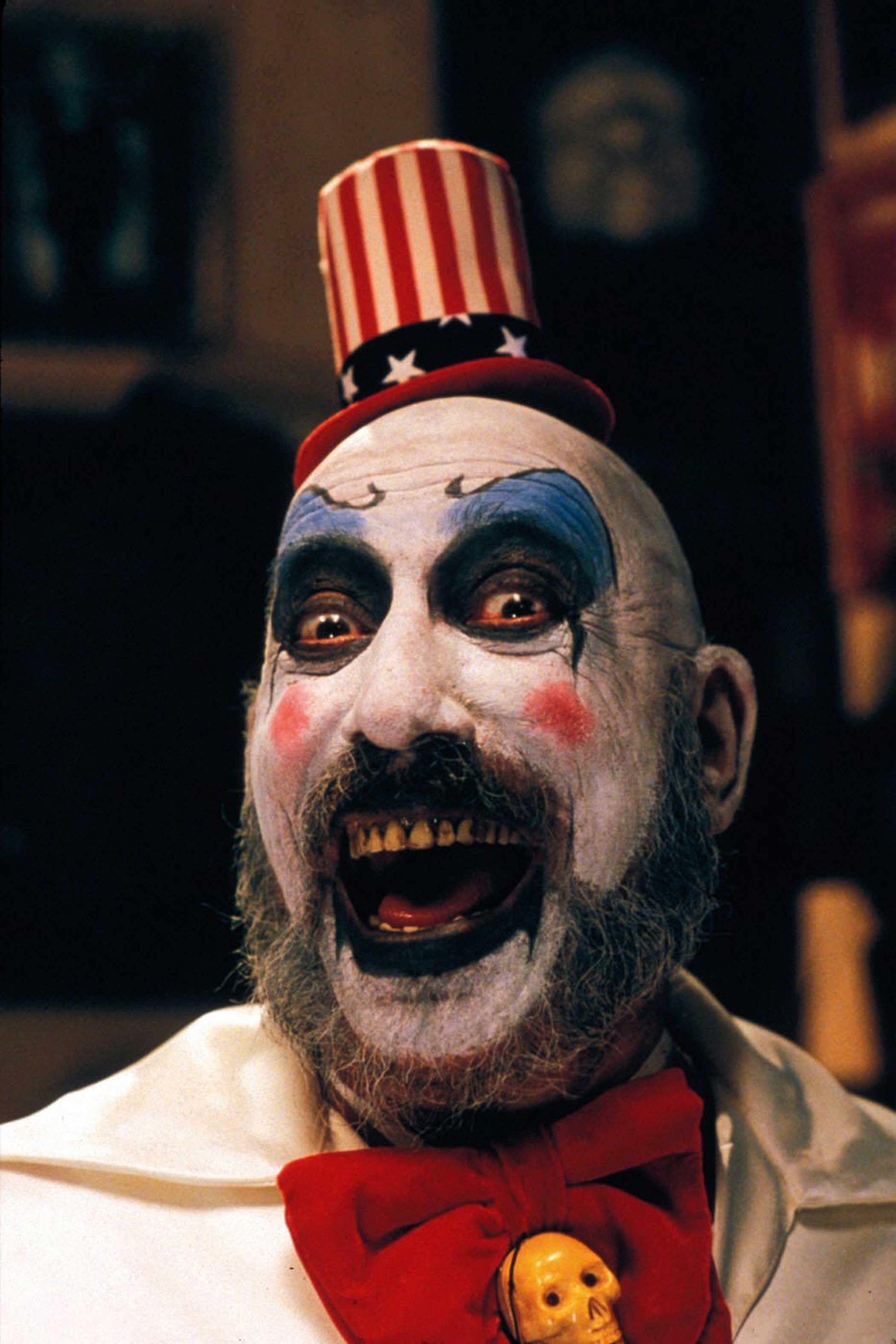 House of 1000 Corpses, 2003 The character Captain Spaulding is based on real life serial killer and rapist John Wayne Gacy, who fascinated director Rob Zombie. Gacy, also known as the Killer Clown, once worked as a clown named Pogo at children's parties and charitable events. In the film, Spaulding also sells fried chicken, just like his real life counterpart Gacy, who managed three KFC restaurants.