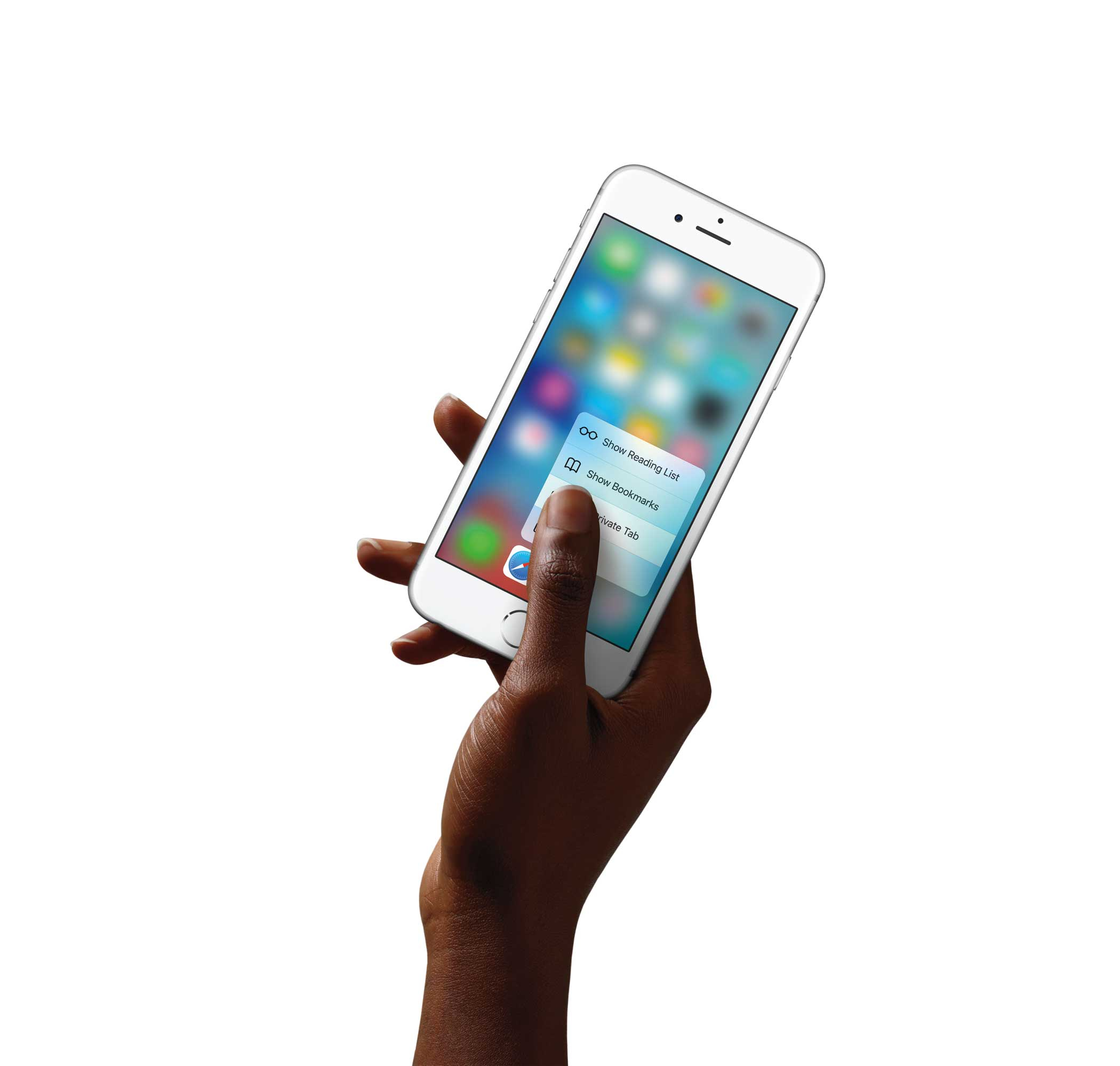 The new iphone has Force Touch (Apple)