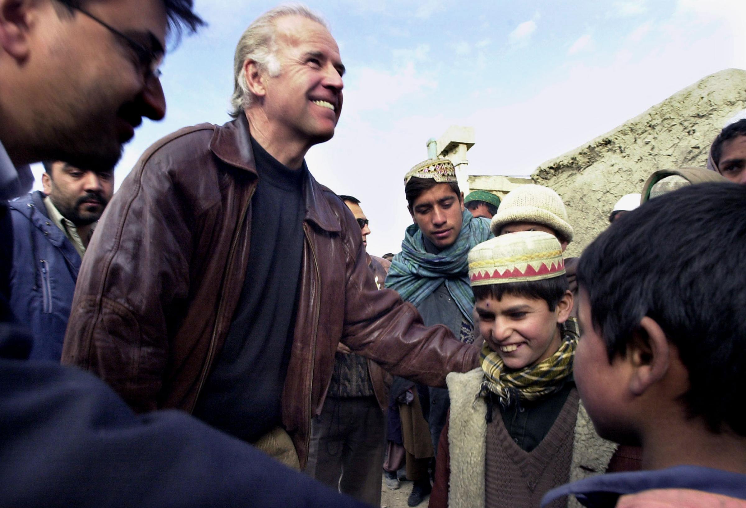 Joe Biden Kabul 2002