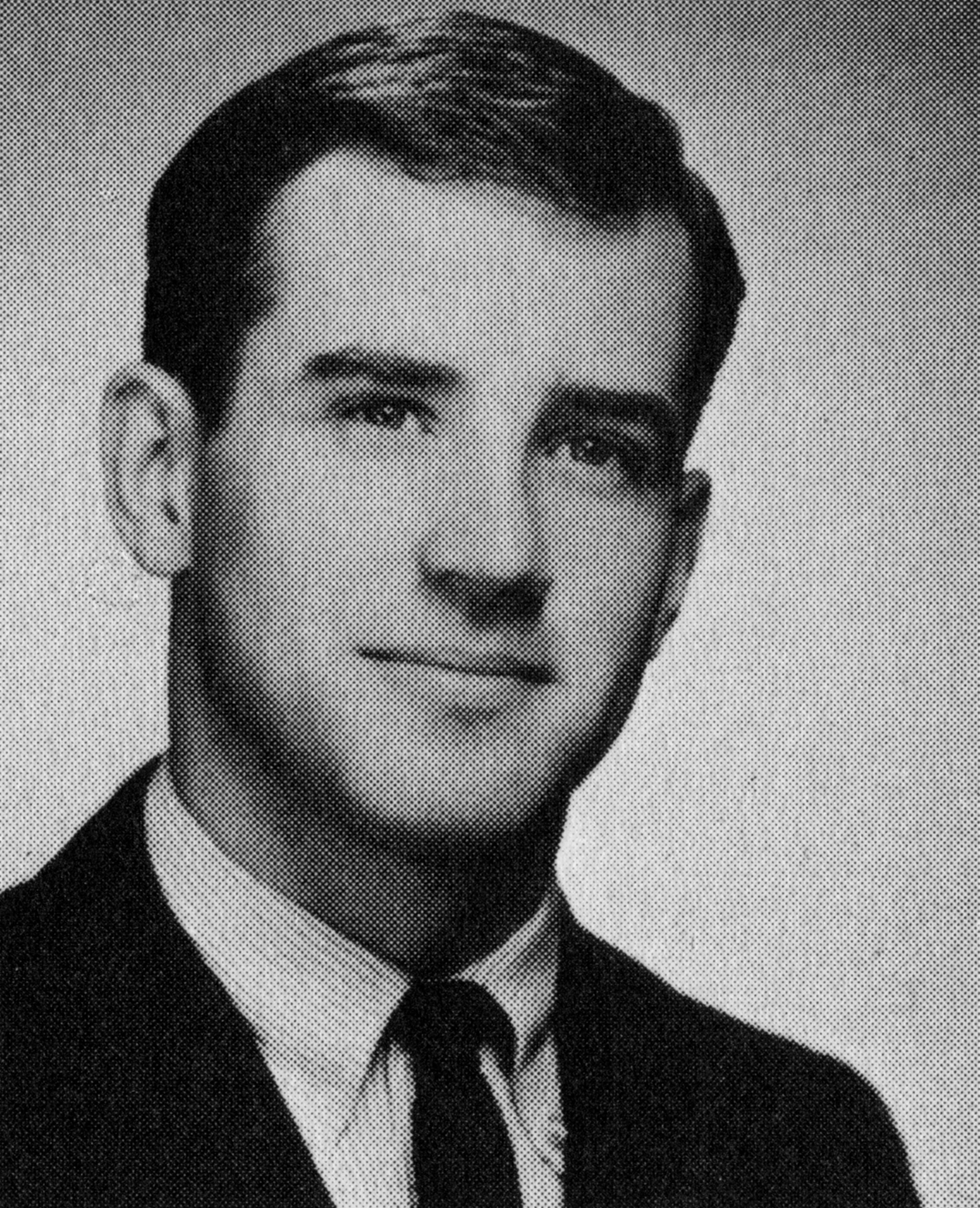 Joe Biden in 1965 at the University of Delaware.
