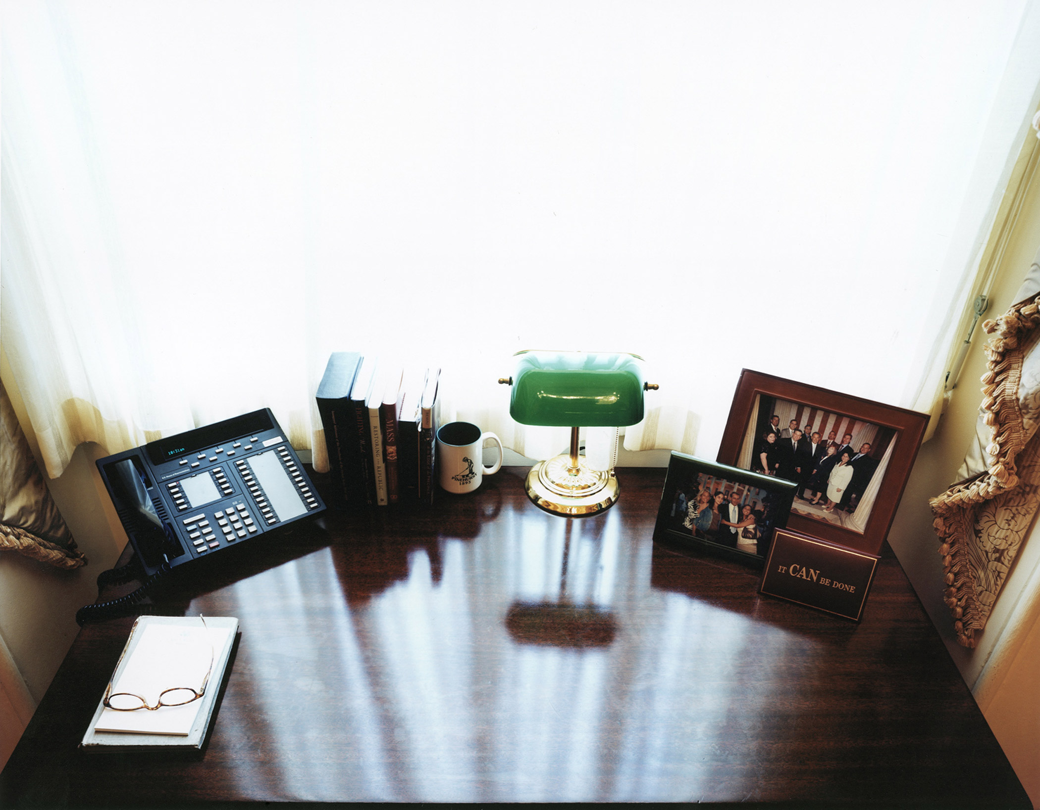 Boehner's desk as Speaker.