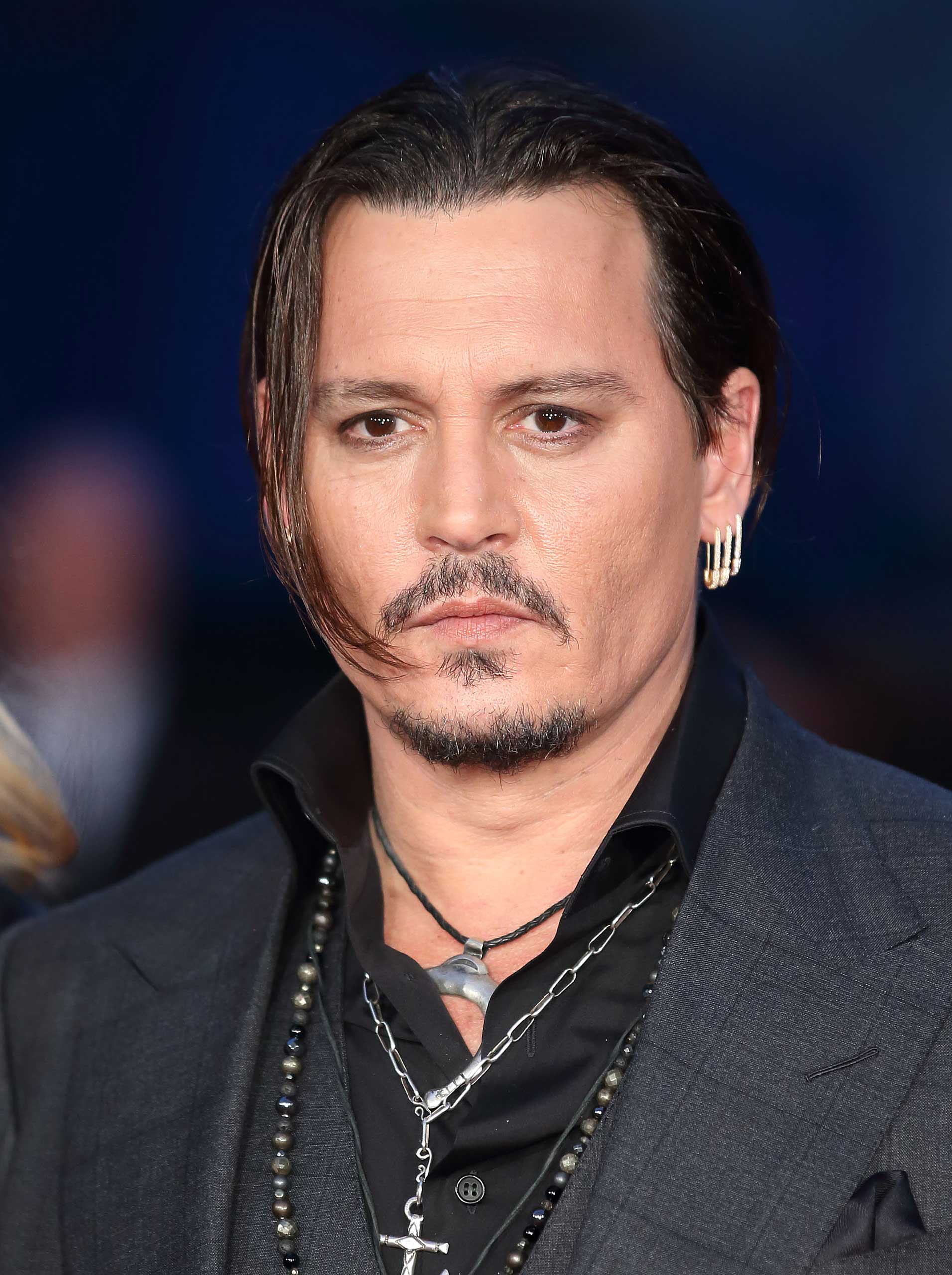 Johnny Depp attends a screening of "Black Mass" during the BFI London Film Festival at Odeon Leicester Square in London, on Oct. 11, 2015. (Mike Marsland—Getty Images)