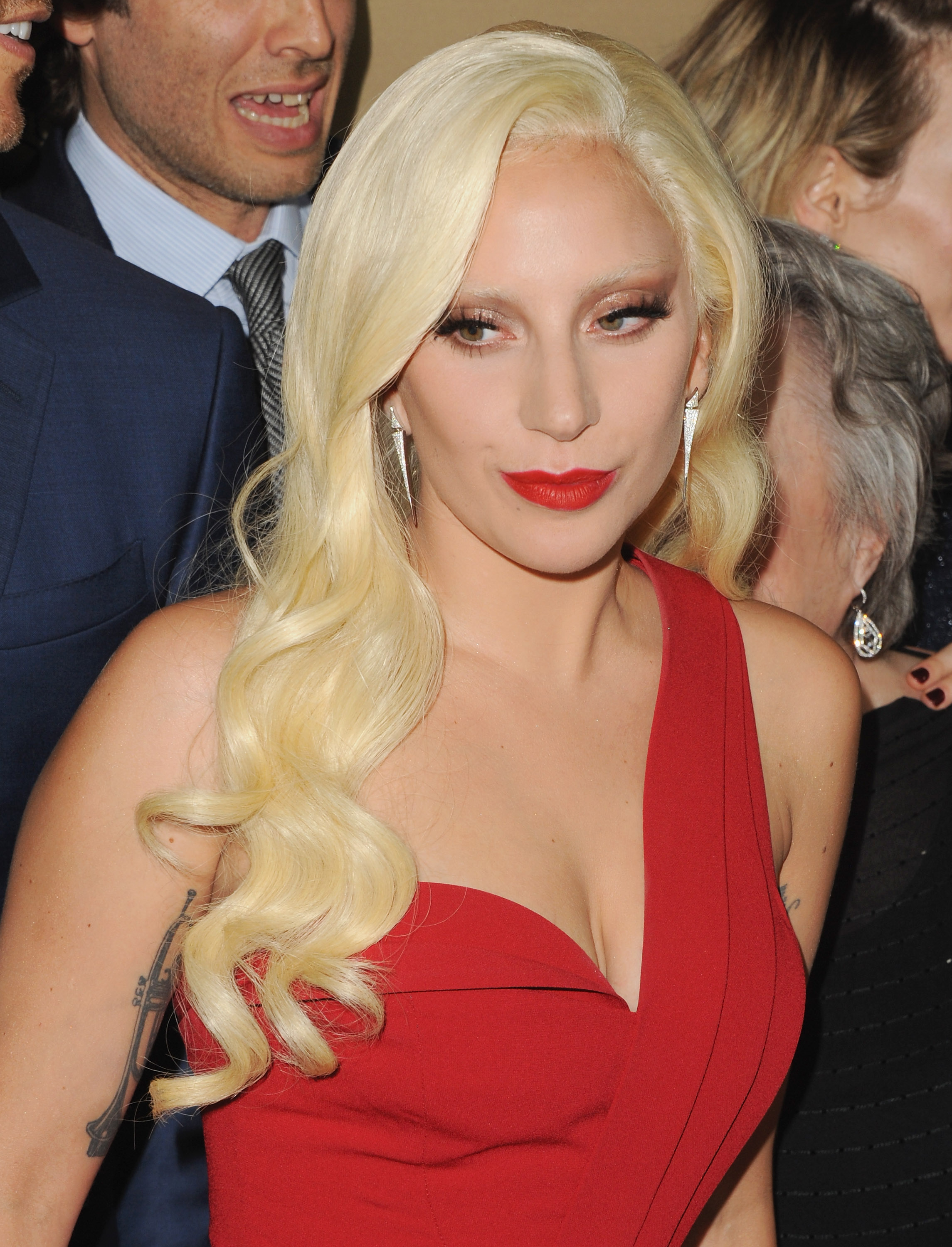 Lady Gaga at the Premiere Screening Of FX's <i>American Horror Story: Hotel</i>  on Oct. 3, 2015 in Los Angeles. (Jon Kopaloff—FilmMagic/Getty Images)