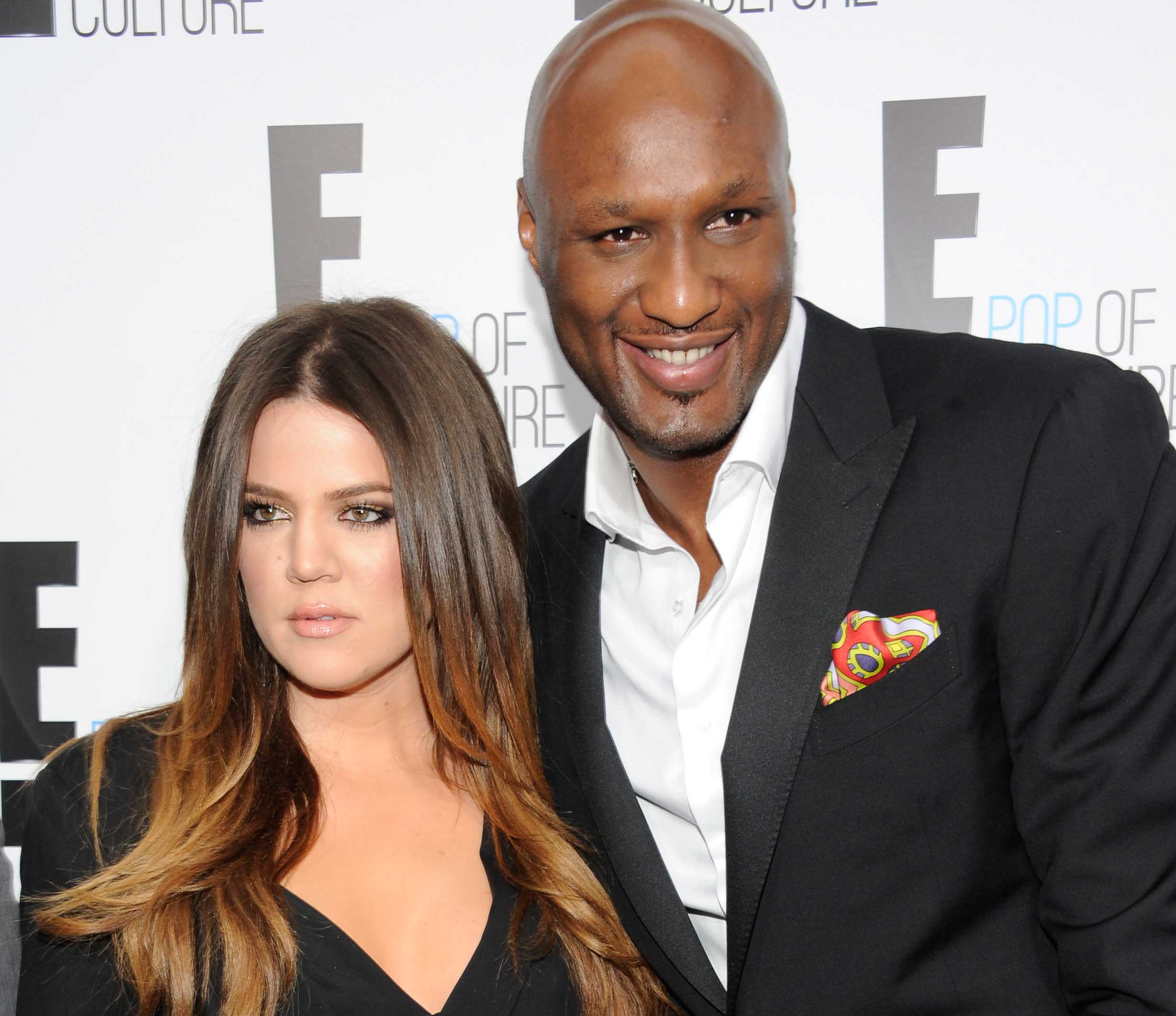 Khloe Kardashian Odom and Lamar Odom from the show "Keeping Up With The Kardashians" attend an E! Network upfront event at Gotham Hall in New York City, April 30, 2012. (Evan Agostini—AP)