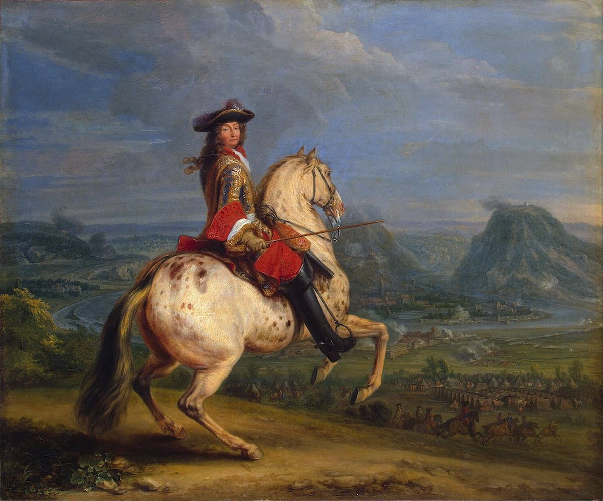 Louis XIV at the Taking of Besan√ßon', 1674.