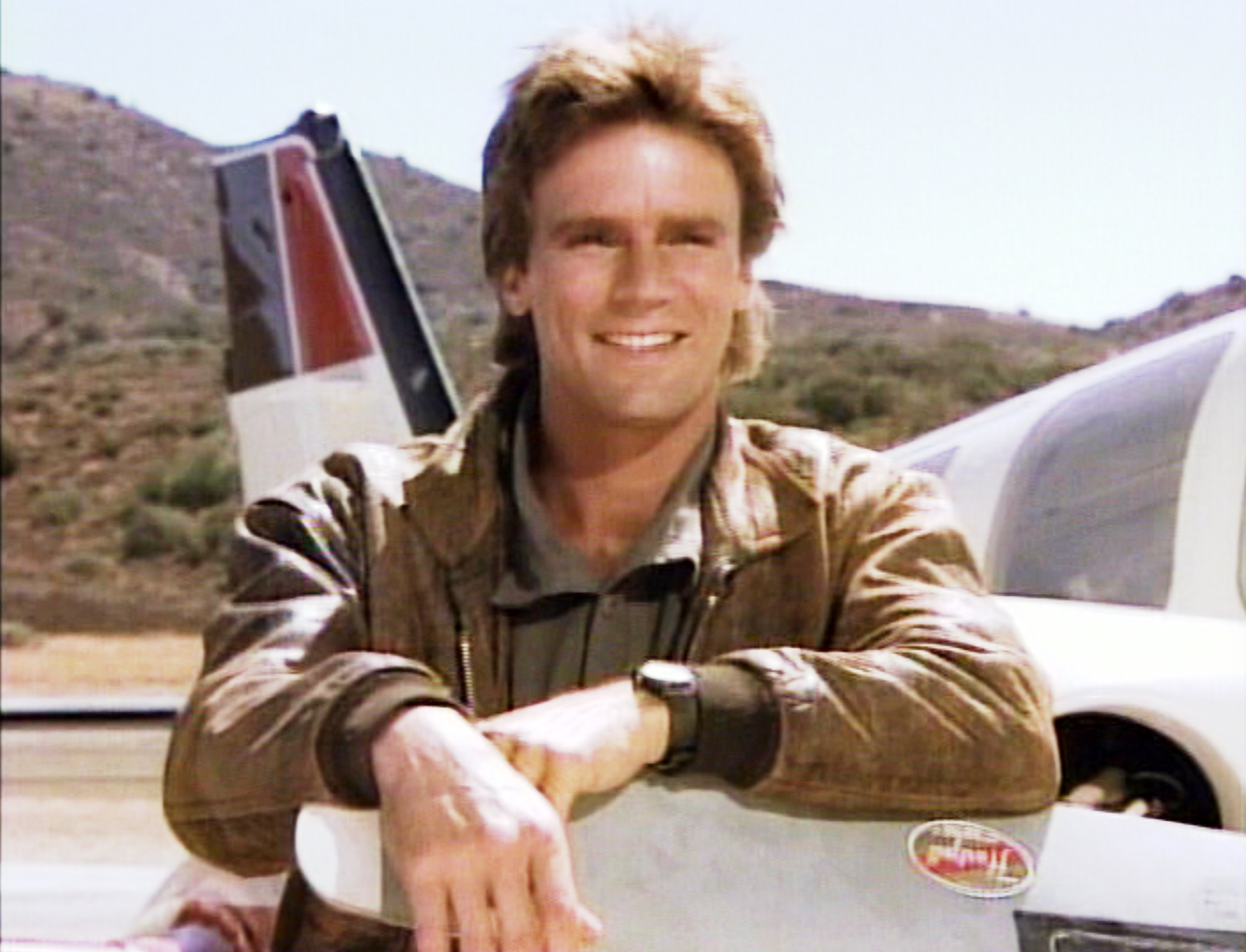 Richard Dean Anderson as MacGyver the action adventure television series, MacGyver in 1986. (CBS/Getty Images)