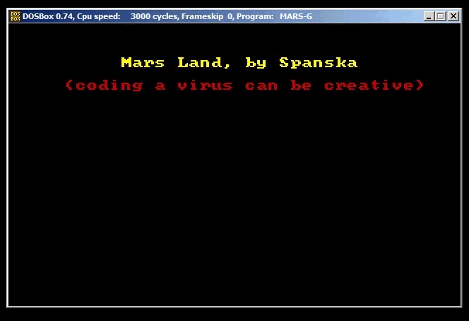 Mars Land 
                              
                              Date Discovered:1986 Place of Origin: Unknown