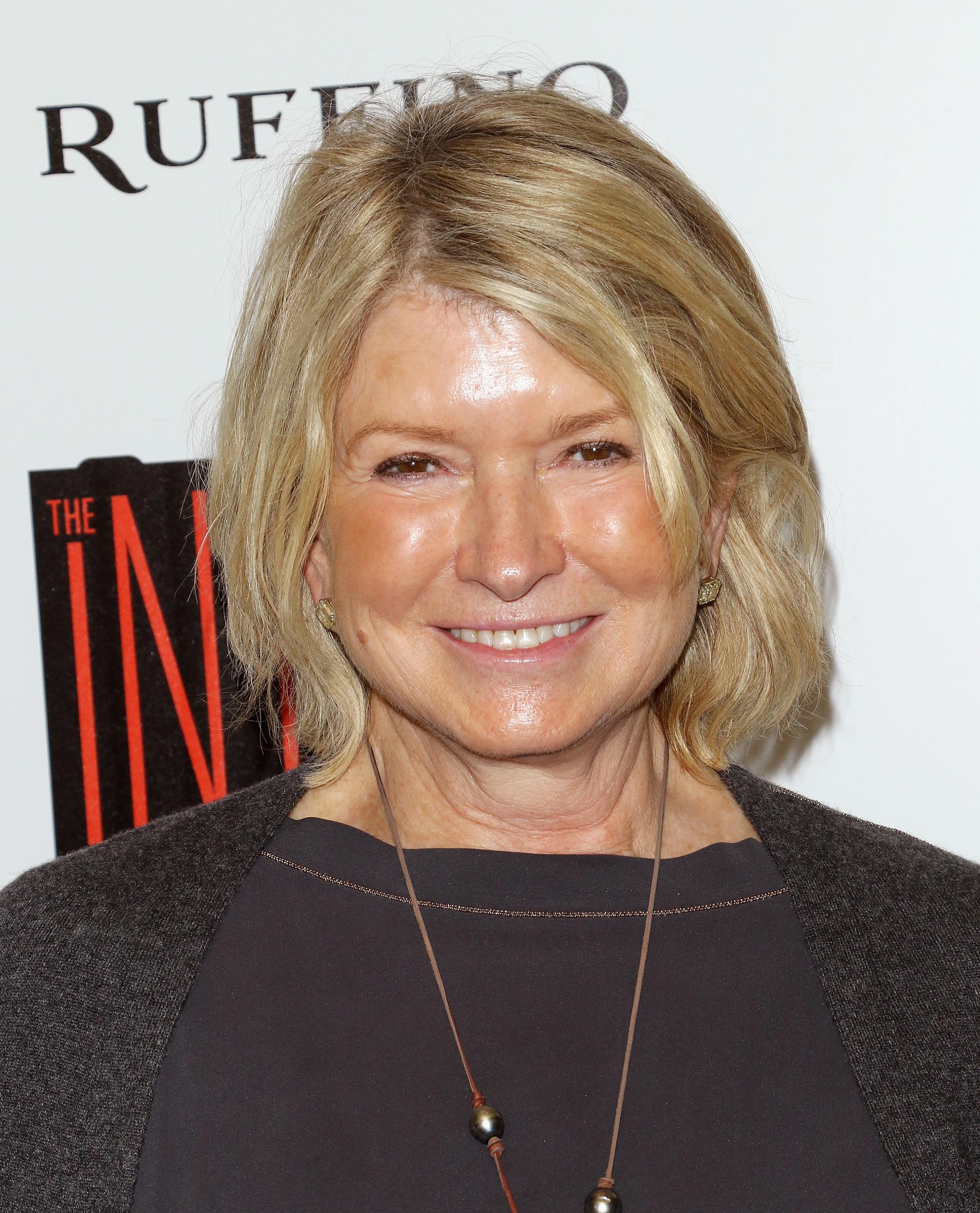 Martha Stewart at the screening of "The Intern" in New York City on Sept. 22, 2015.