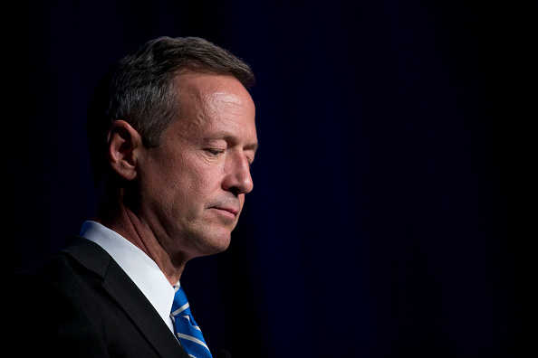 Martin O'Malley, former governor of Maryland and 2016 Democratic presidential candidate, pauses while speaking at the Congressional Hispanic Caucus Institute conference in Washington, D.C., U.S., on Wednesday, Oct. 7, 2015. (Bloomberg—Bloomberg via Getty Images)