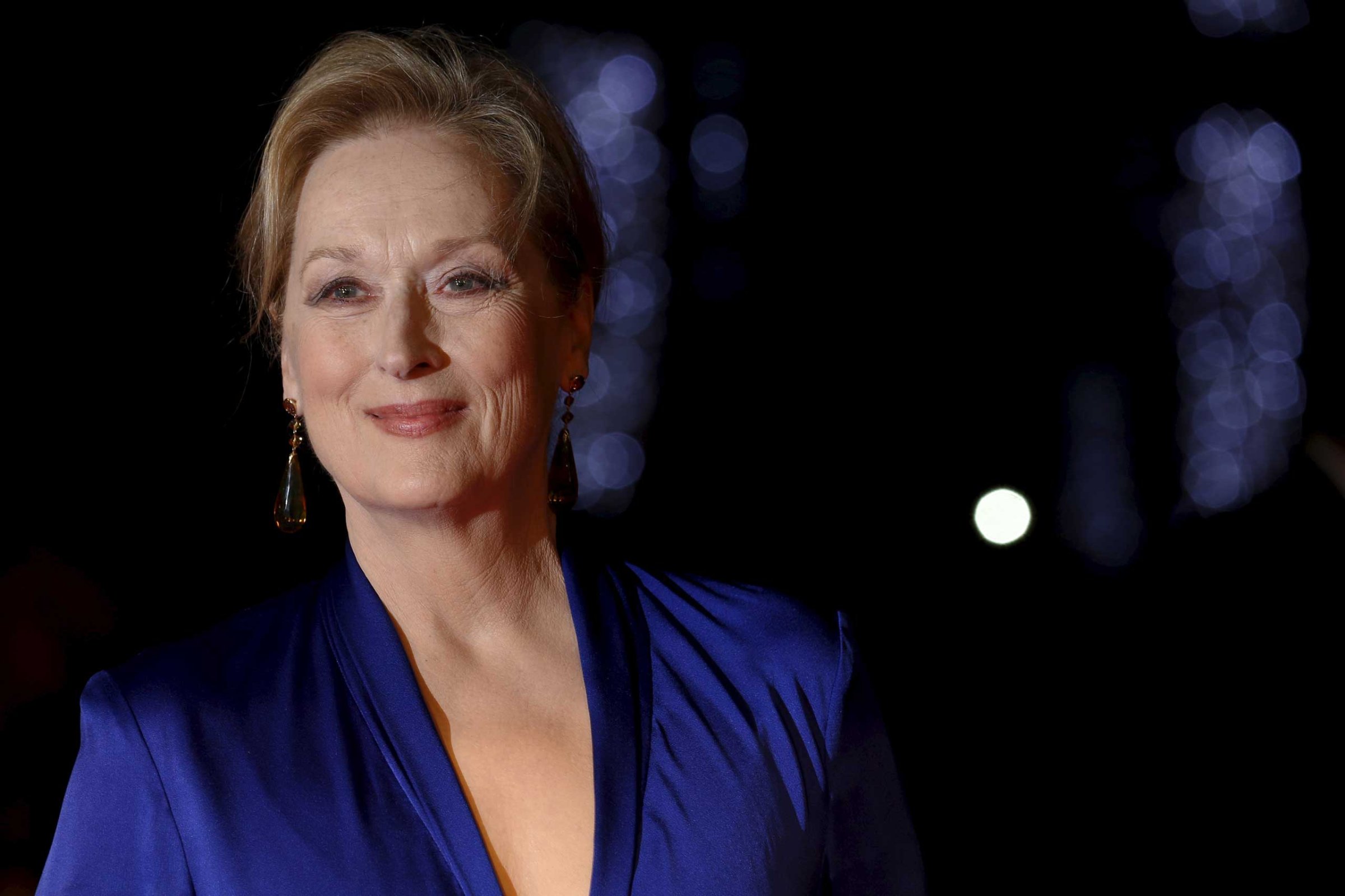 Actress Meryl Streep arrives for the Gala screening of the film "Suffragette" for the opening night of the British Film Institute (BFI) Film Festival at Leicester Square in London