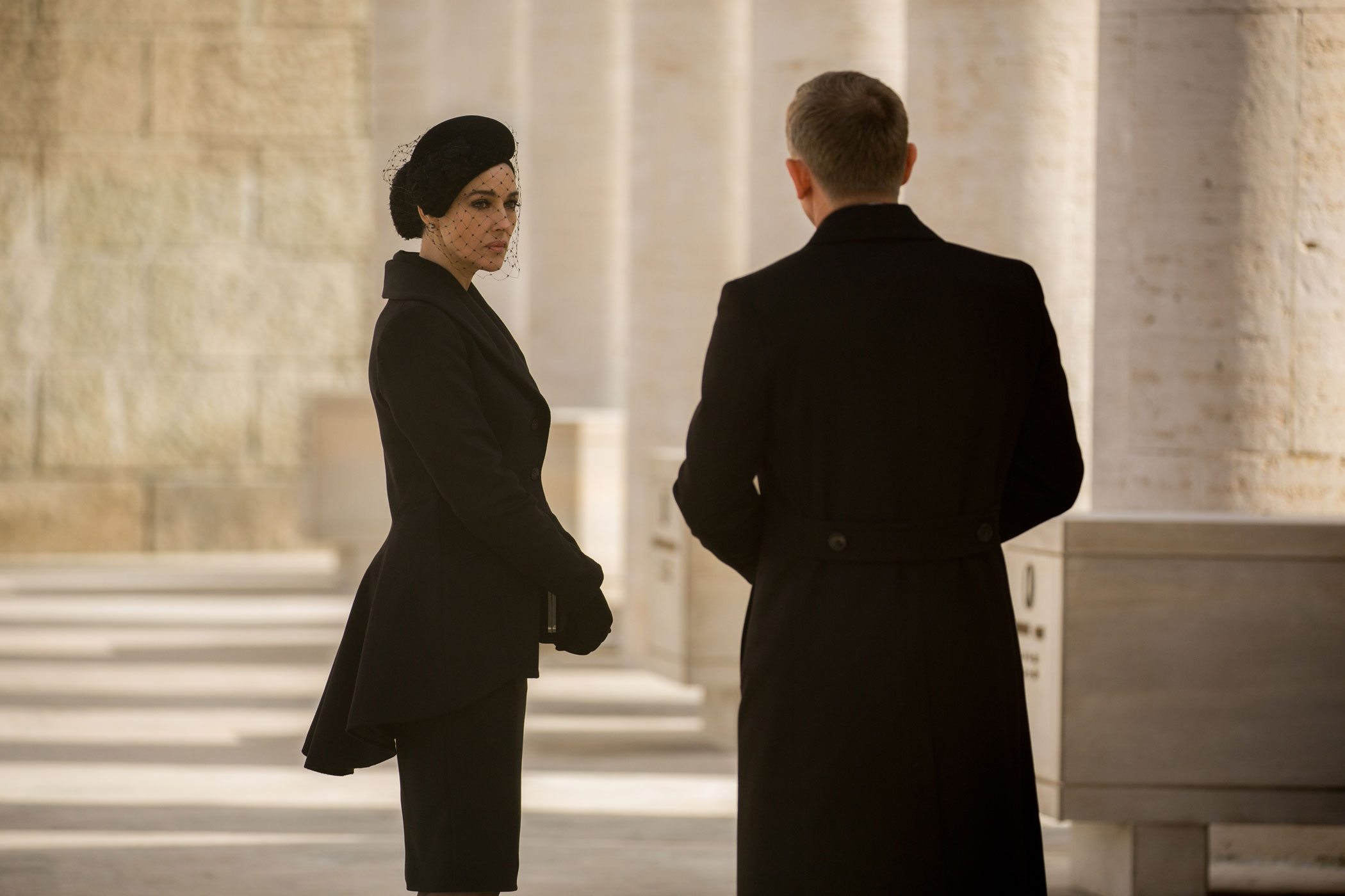 Lucia Sciarra (Monica Bellucci)
                              Spectre, 2015
                              Daniel Craig has promised strong women in the new film, Spectre, including the one played by Monica Bellucci of Matrix Reloaded fame. 'We’ve surrounded him with very strong women who have no problem putting him in his place,” he said in an interview.
