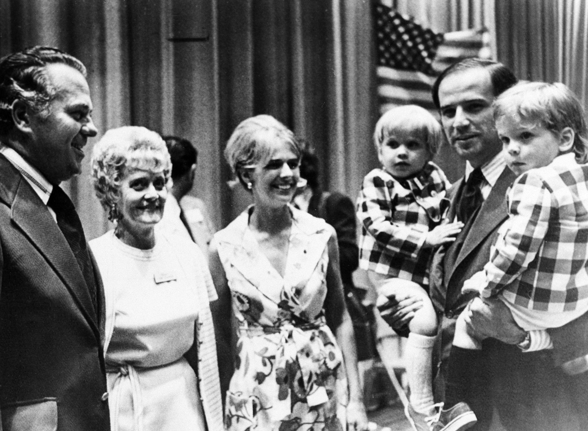 Biden And Family 1972
