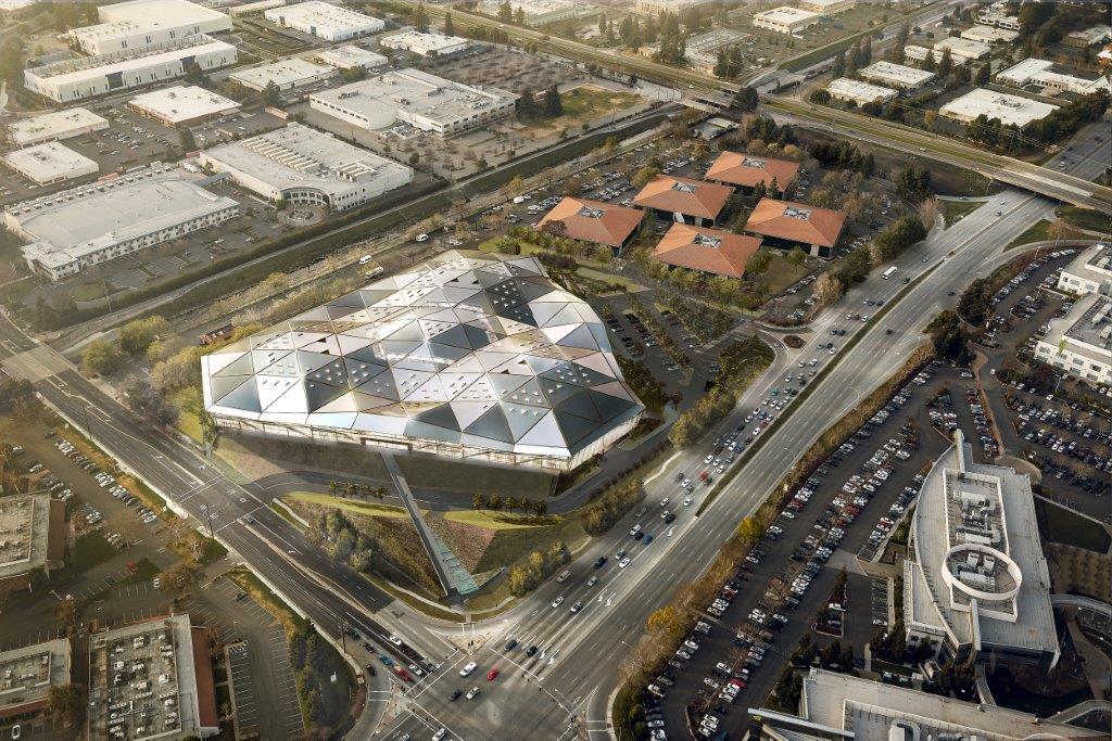 NVIDIA New Corporate HQ Aerial