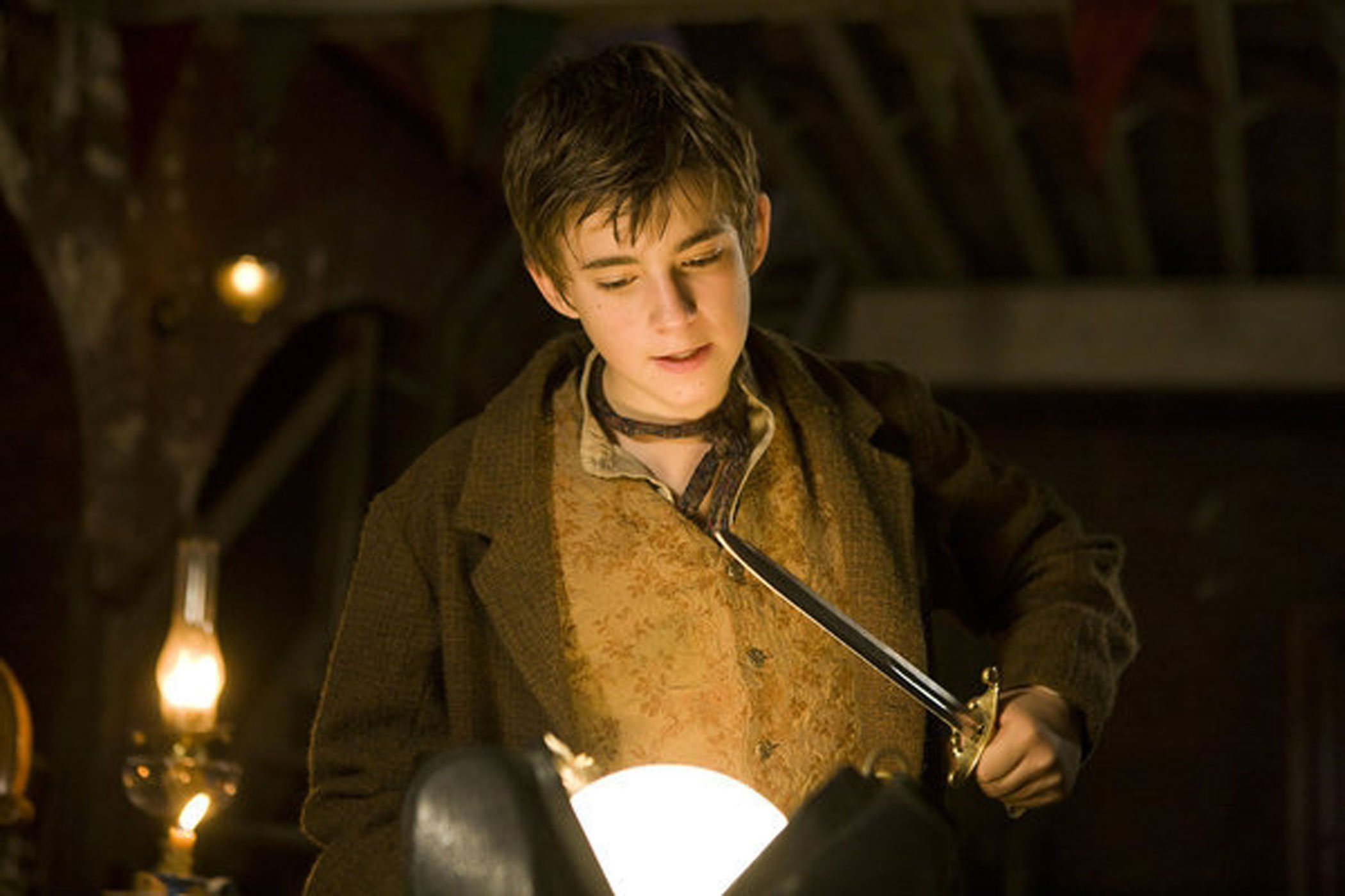 Charlie Rowe in Neverland, 2011.