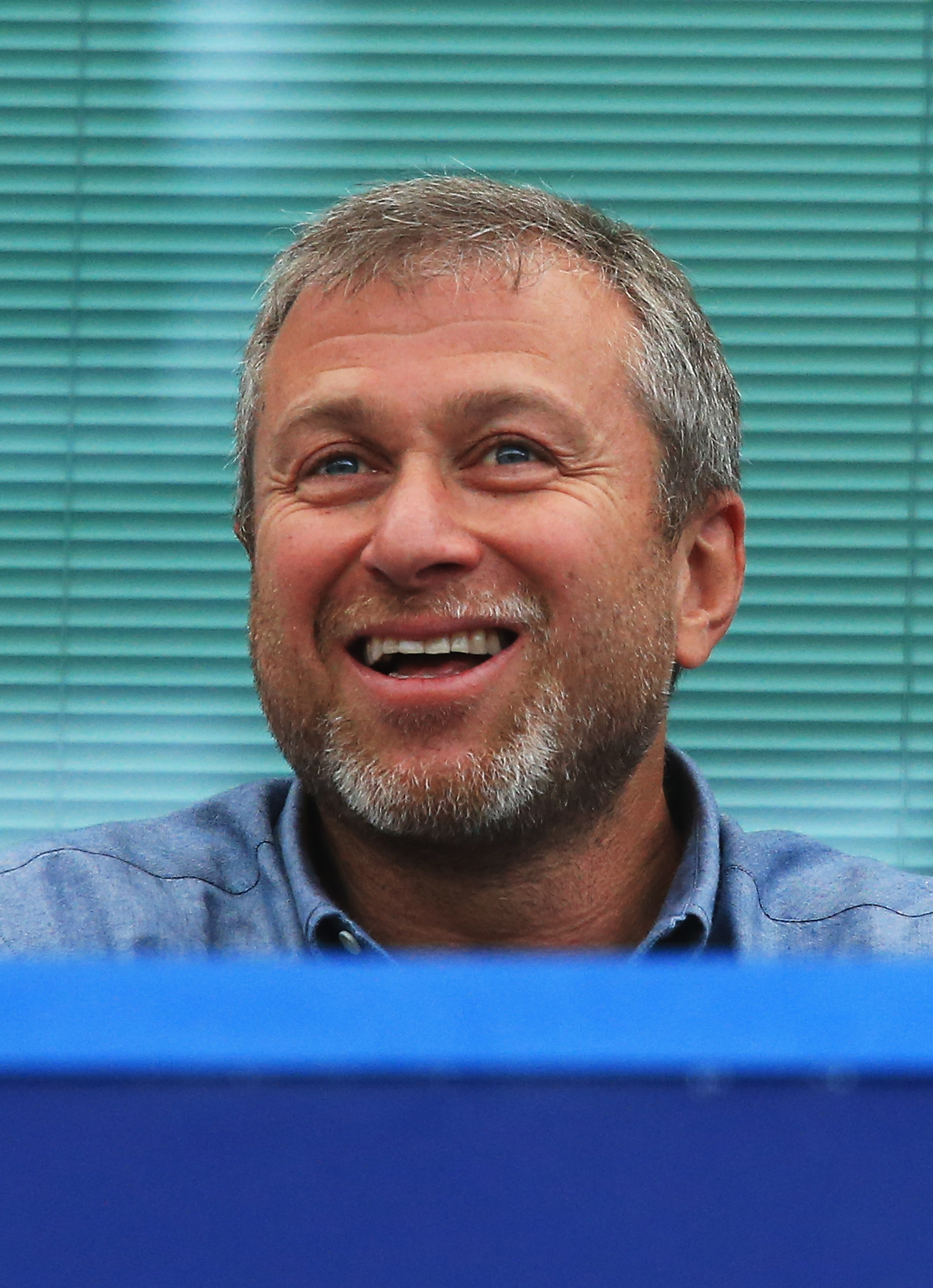 Roman Abramovich at the Barclays Premier League match between Chelsea and Hull City in London on Aug. 18, 2013.