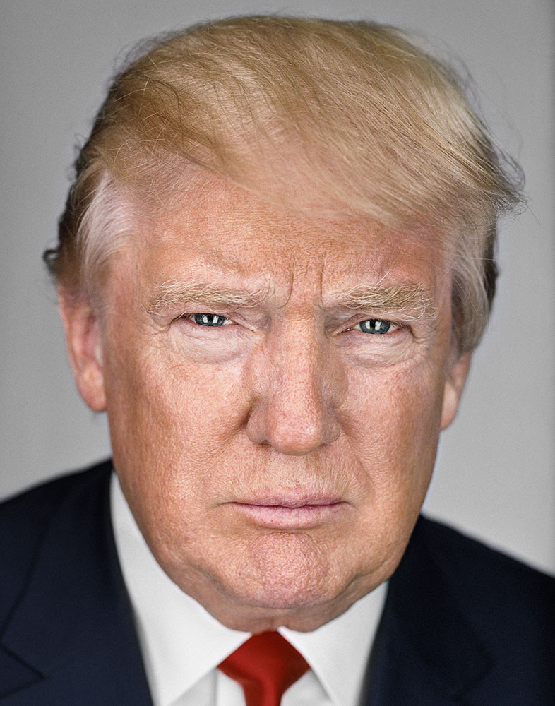 Donald Trump photographed at Trump Tower in New York City, August 18, 2015.From  The Donald Has Landed.  August 31, 2015 issue.