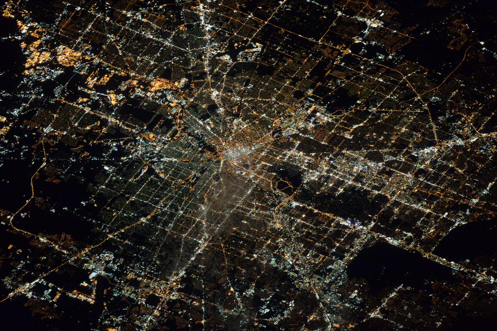 #Houston, looks like great weather down there! Although, I'd be fine with any weather. #GoodMorning! #YearInSpace  - via Twitter on Oct. 6, 2015
