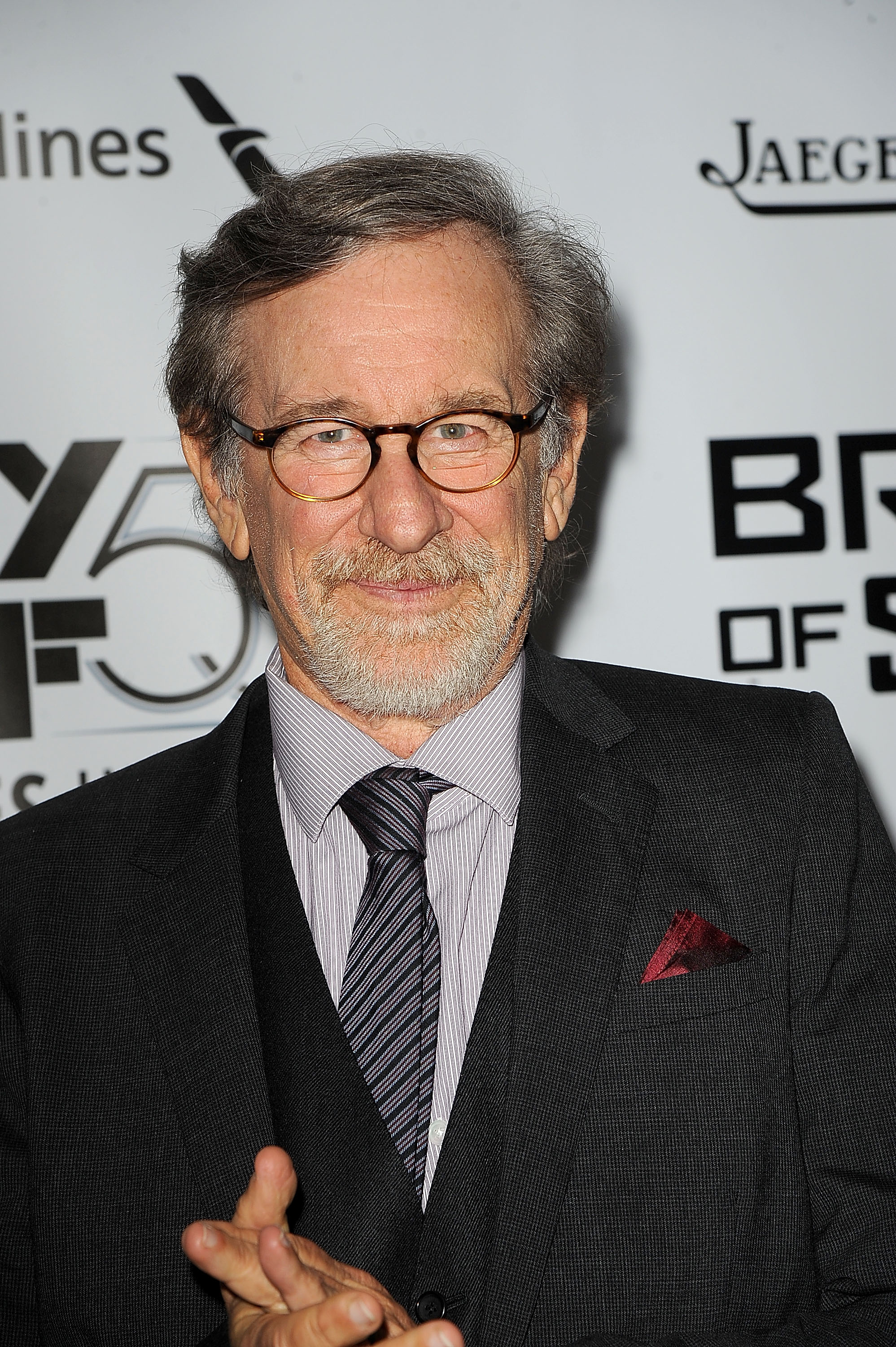 Steven Spielberg at the 53rd New York Film Festival premiere of 'Bridge Of Spies' on Oct. 4, 2015.