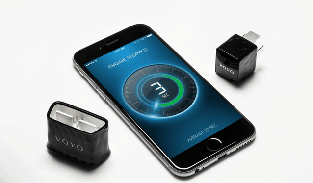 Voyo's dongle lets you control certain aspects of your car from your phone. (Voyo via Kickstarter)